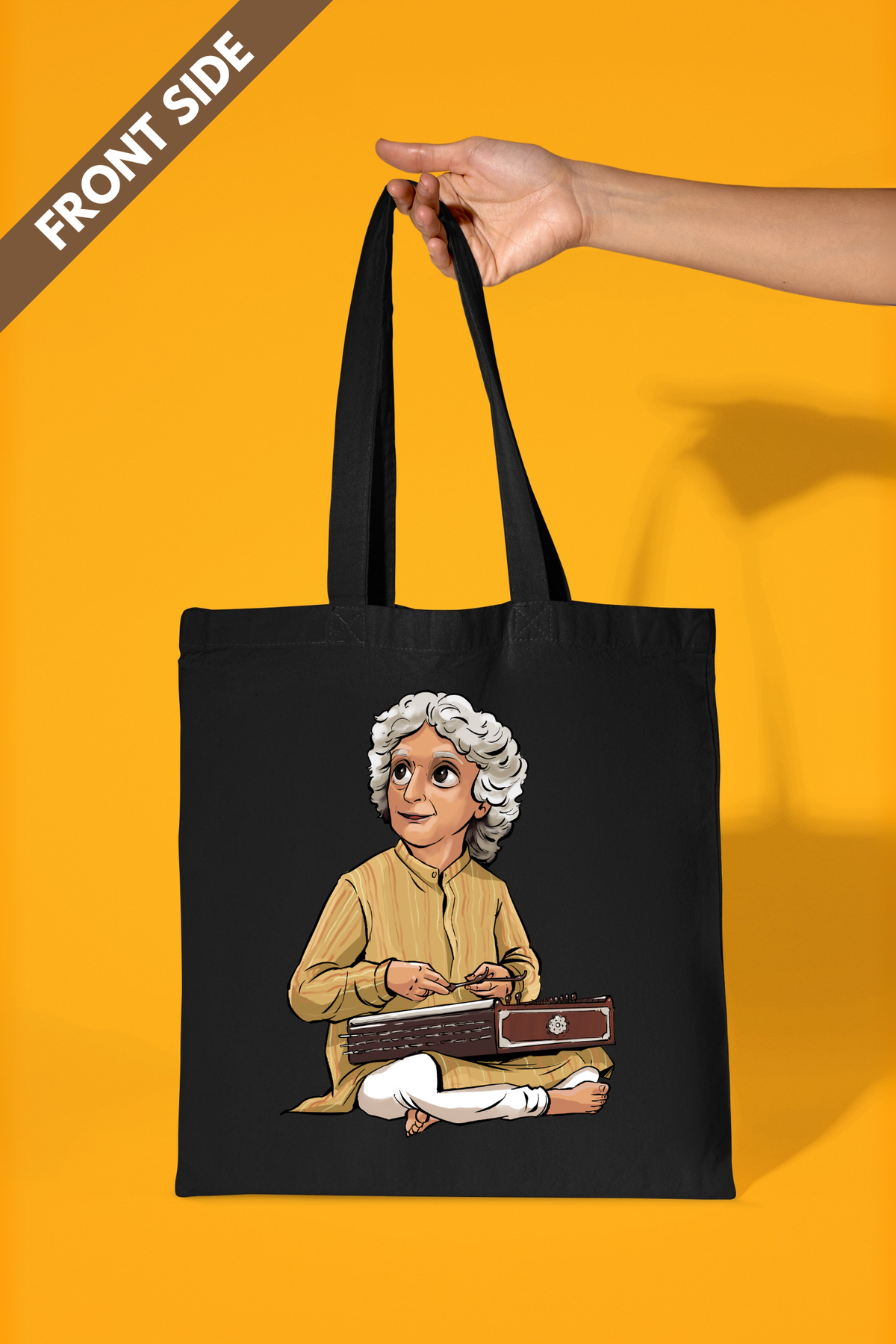 Santoor Pandit | Cotton Tote Bag