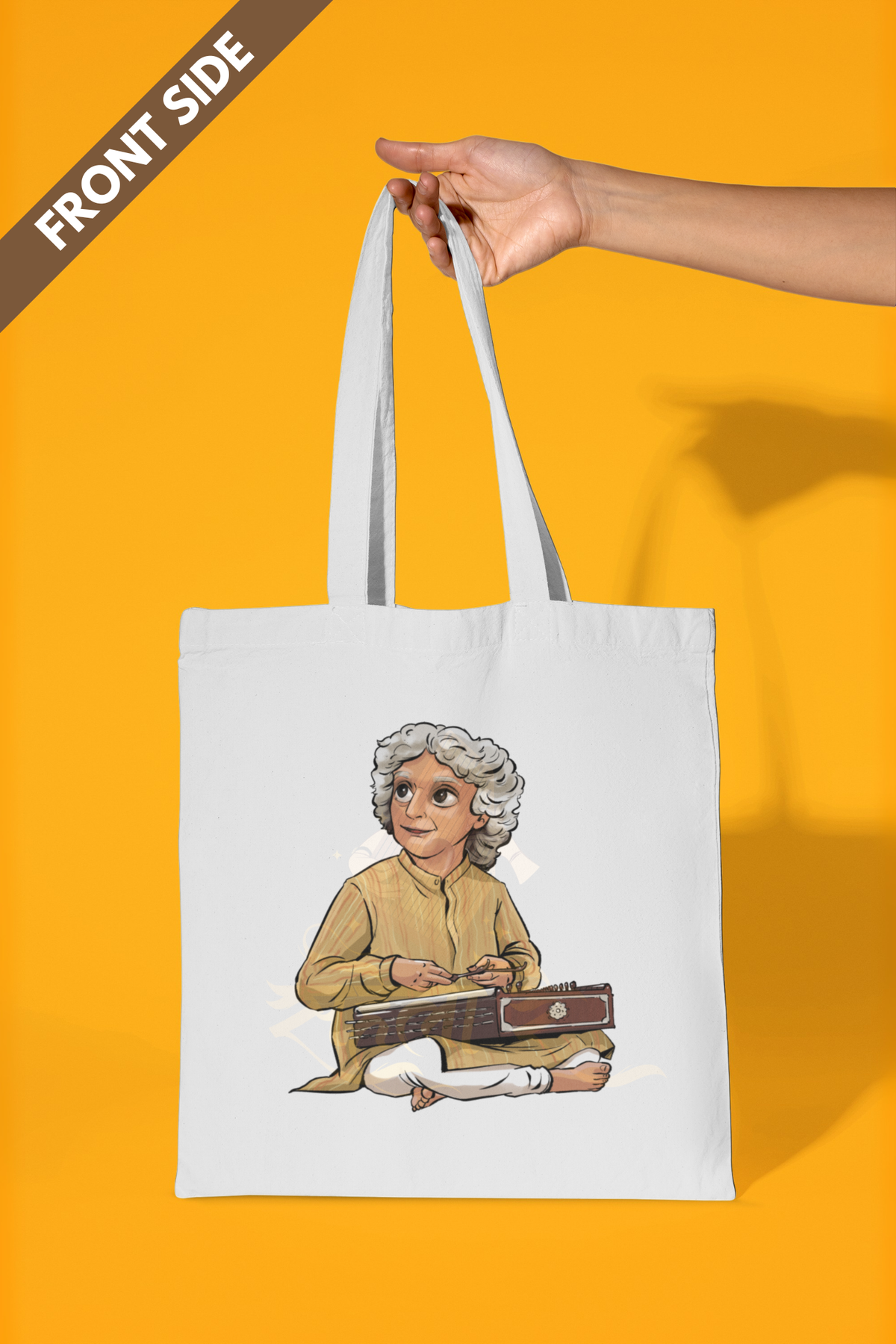 Santoor Pandit | Cotton Tote Bag
