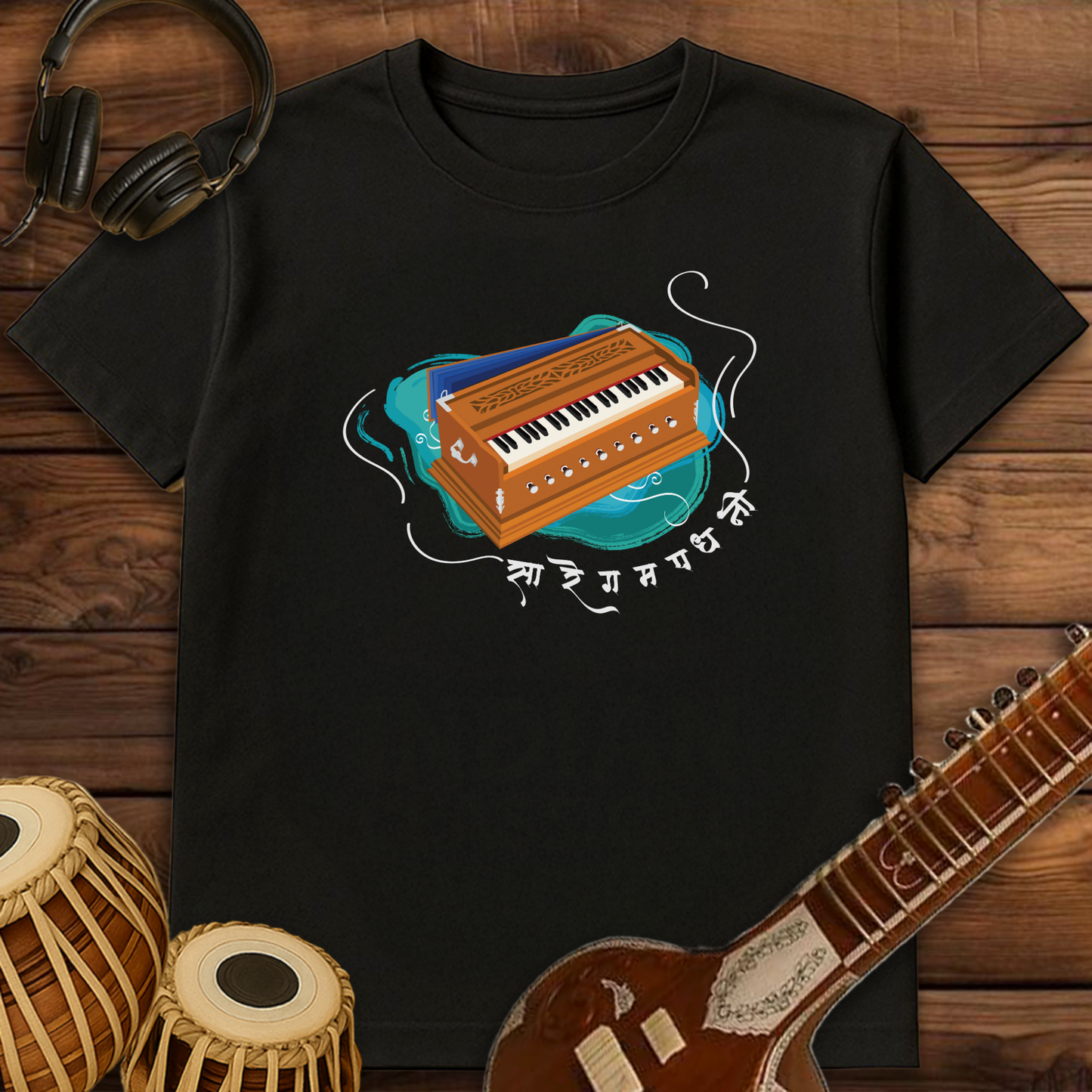 Harmonium, keys of divinity | Unisex T-shirt | Stock Clearance