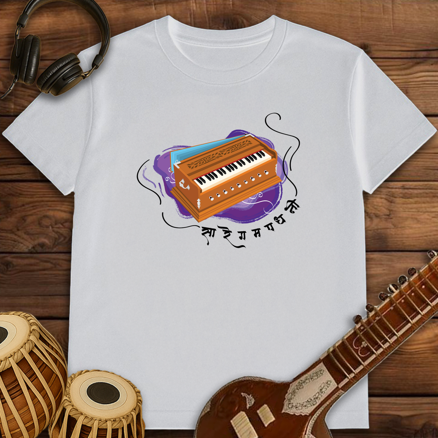 Harmonium, keys of divinity | Unisex T-shirt | Stock Clearance
