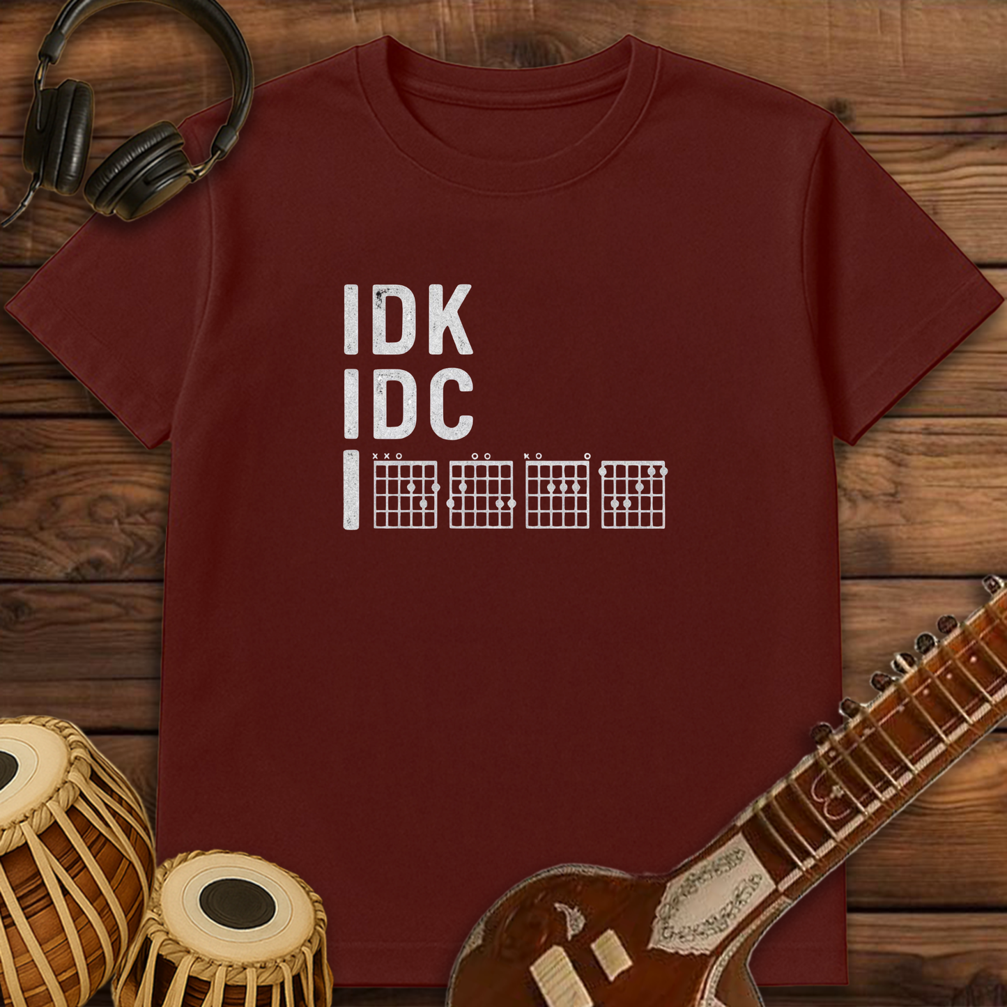 IDGAF Guitar | Unisex T-shirt