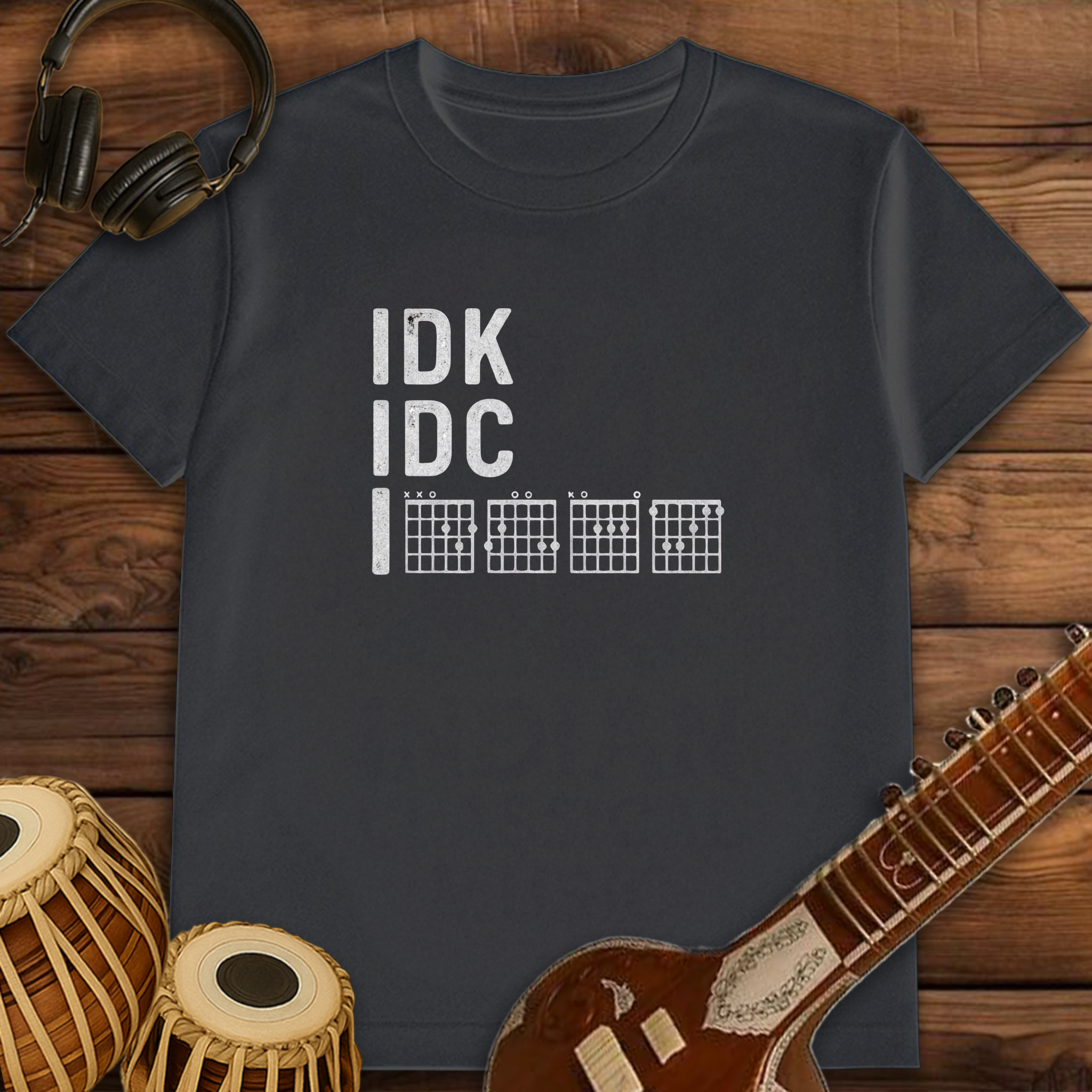 IDGAF Guitar | Unisex T-shirt – The Mad Riyazi