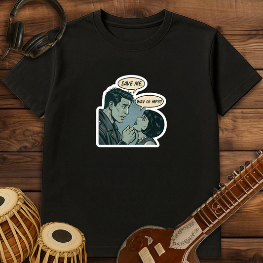 WAV or MP3? | Unisex T-shirt