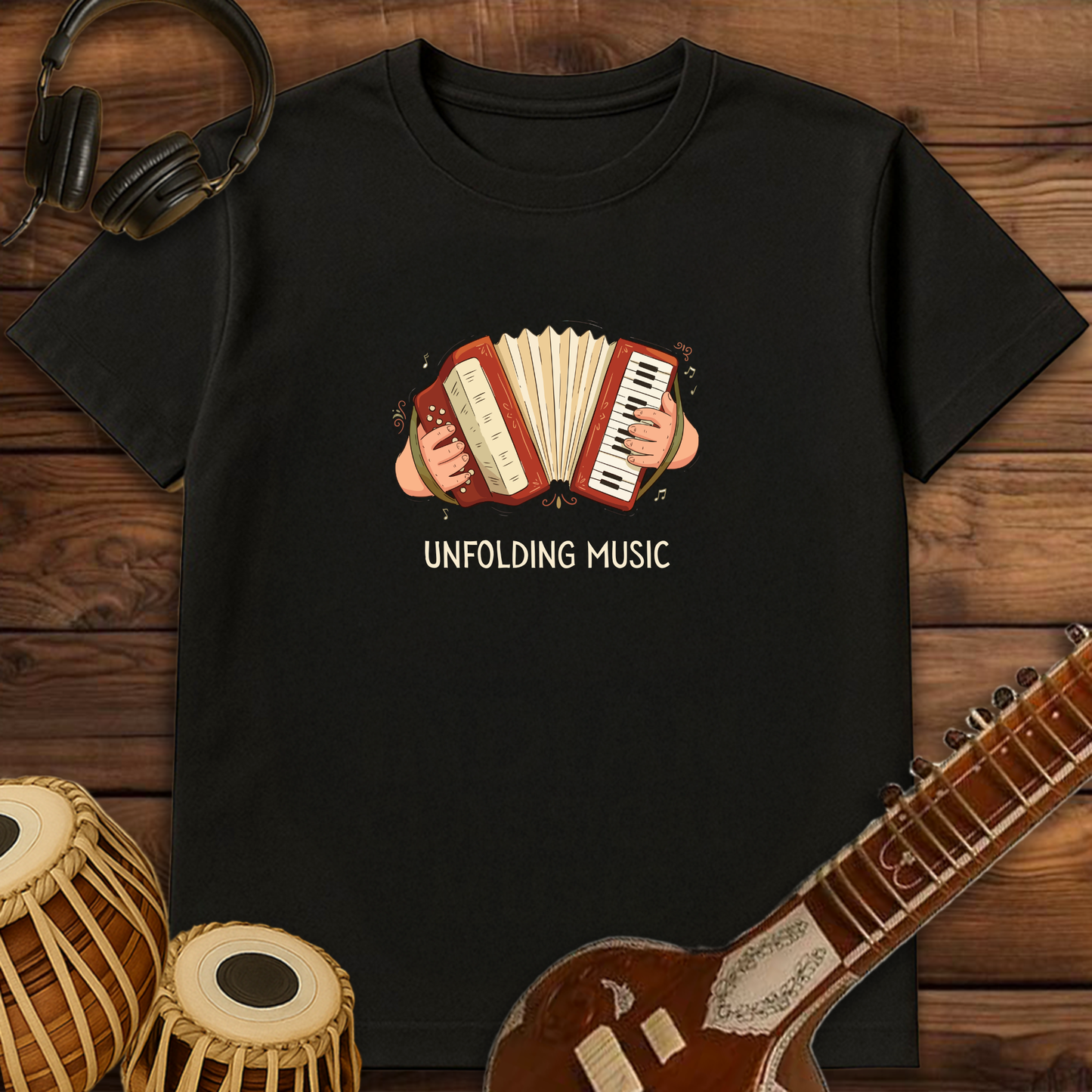 Unfolding Music | Unisex T-shirt