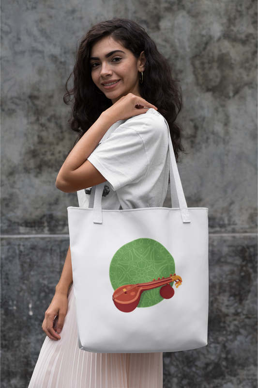 Mehfil - Veena | Cotton Tote Bag
