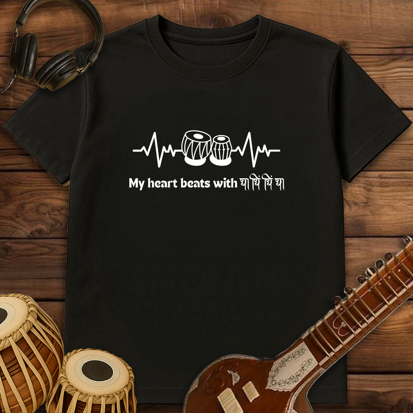 Tabla Heartbeat | Unisex T-shirt