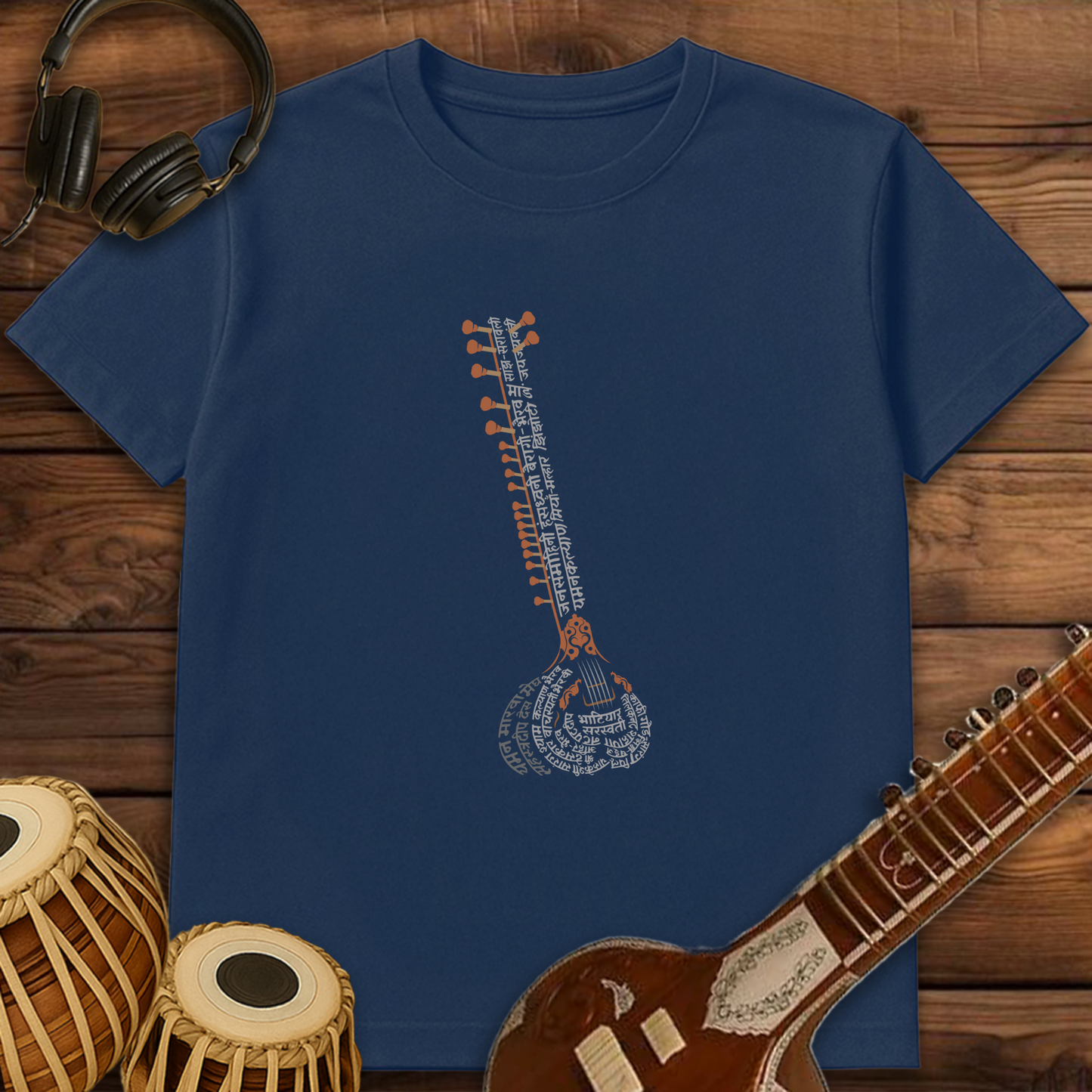 Raagdari ~ Sitar | Unisex T-shirt