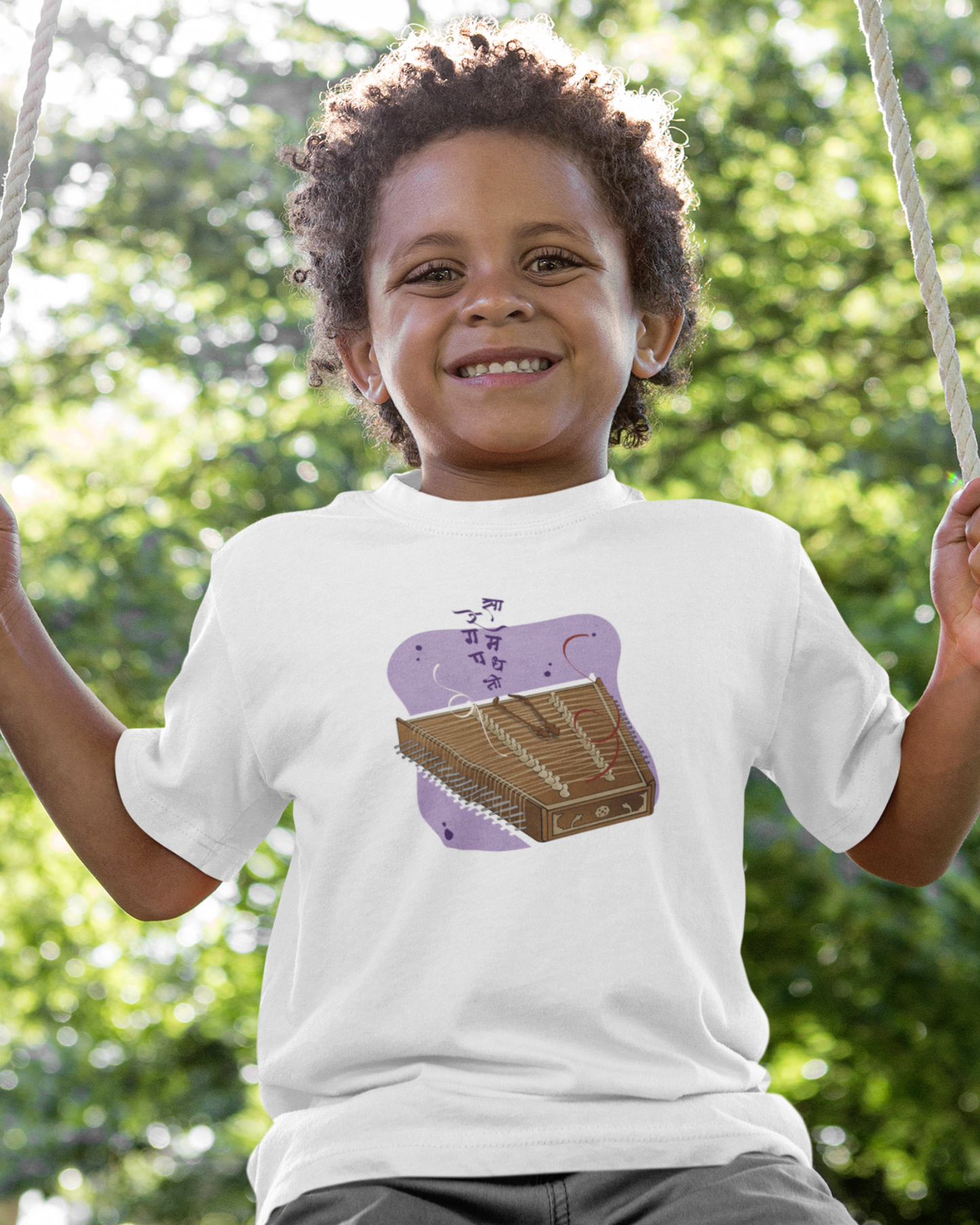 Santoor, Poetry of Strings  | Kids T-shirt