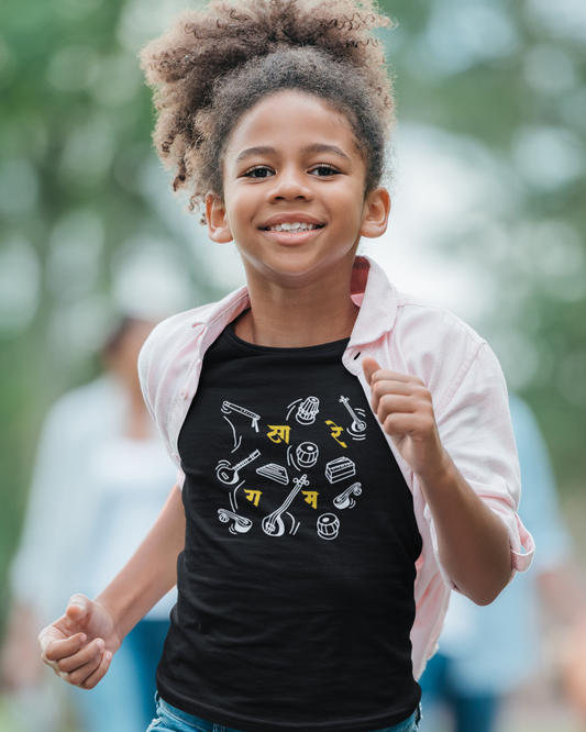 Sargam Collage | Kids T-shirt