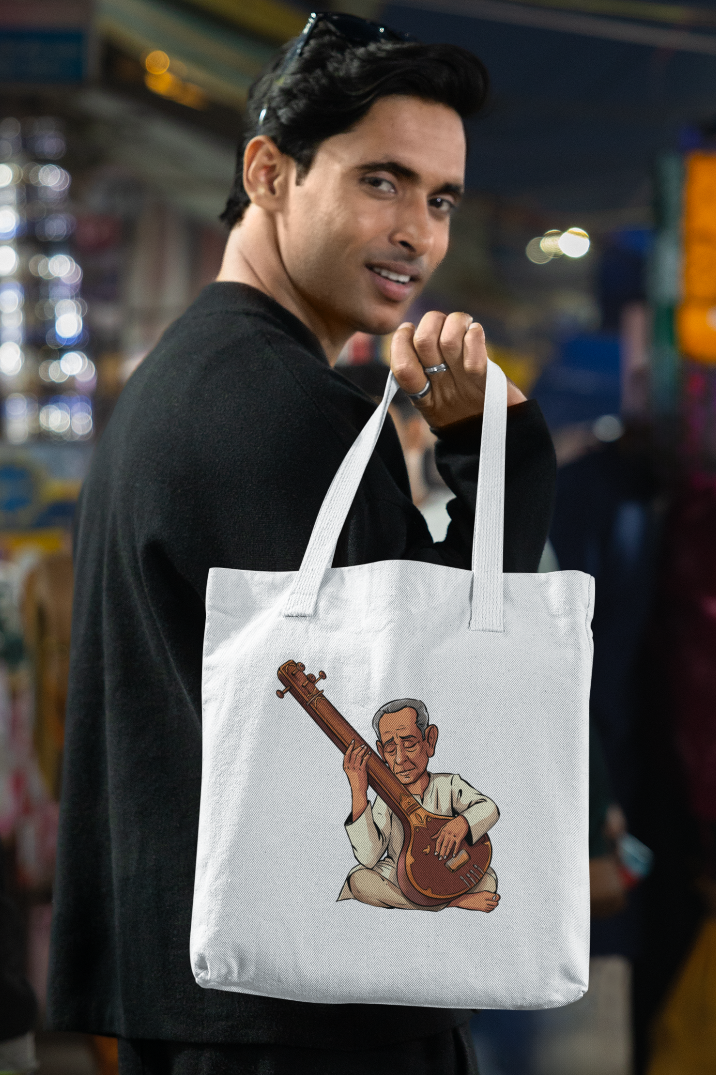 Swar Pandit | Cotton Tote Bag