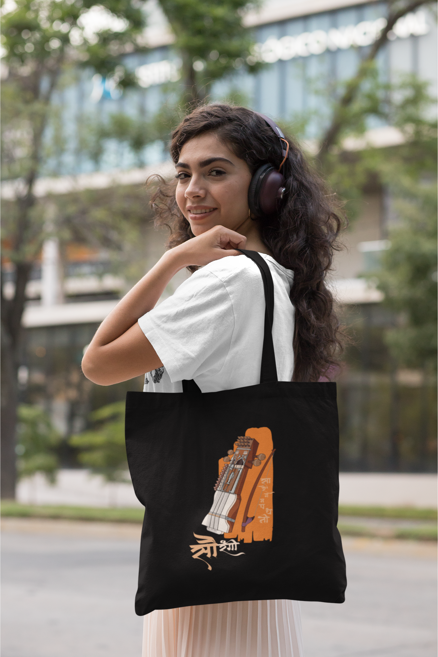Sau-Rangi Sarangi | Cotton Tote Bag