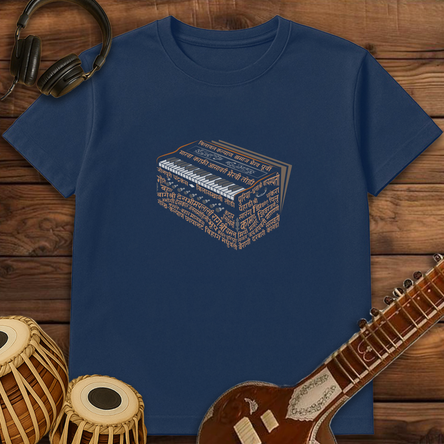 Raagdari ~ Harmonium | Unisex T-shirt