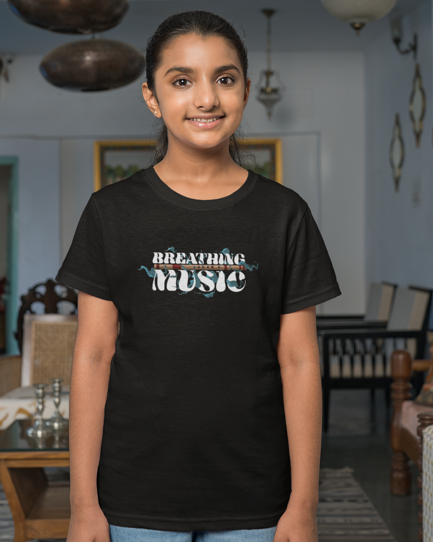 Breathing Music | Kids T-shirt