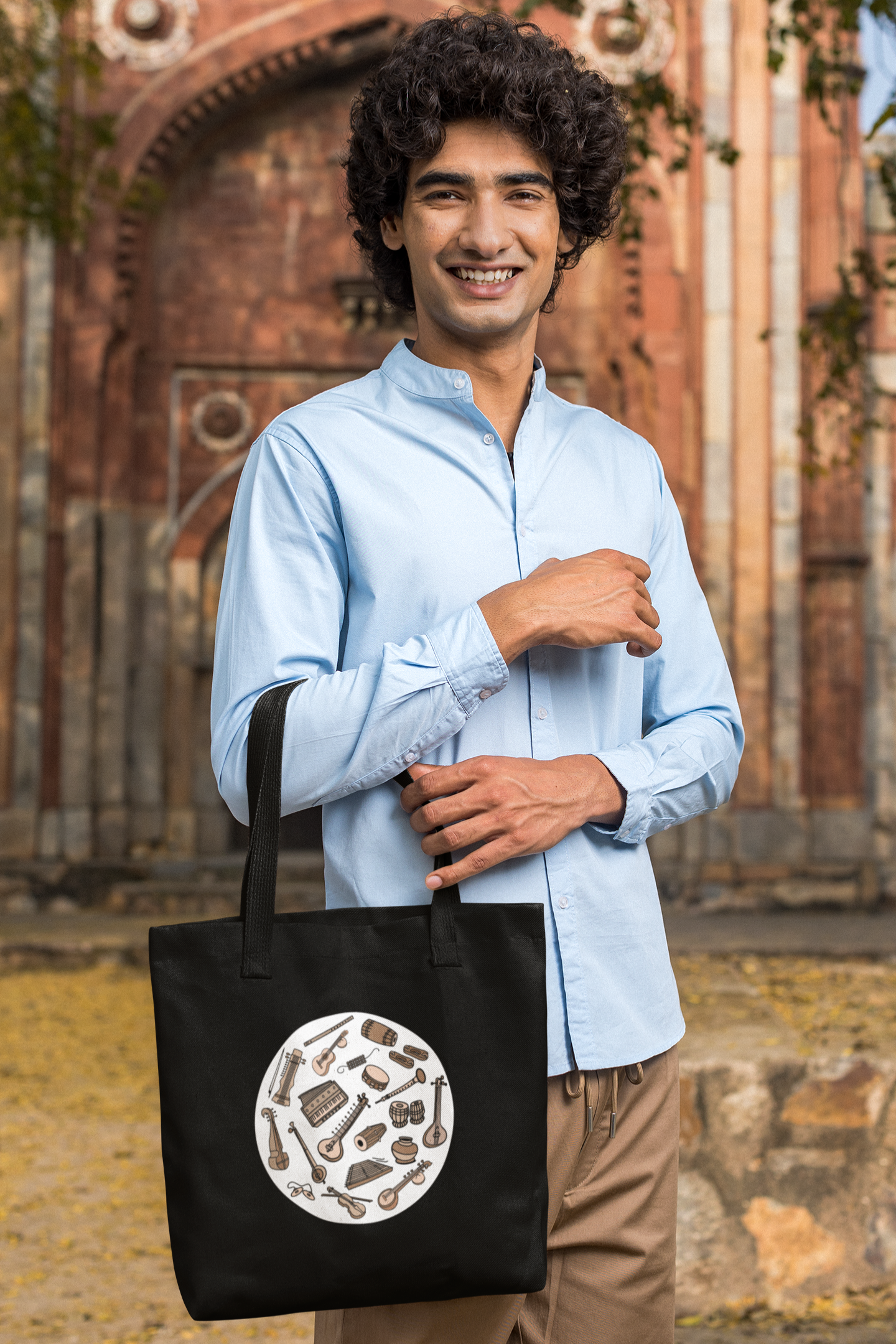 Circle of Music | Cotton Tote Bag