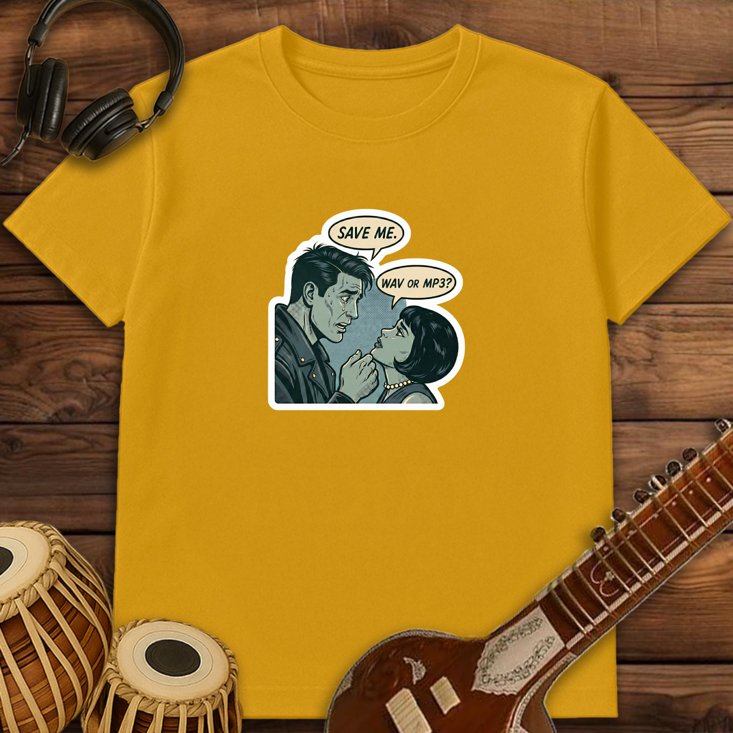 WAV or MP3? | Unisex T-shirt