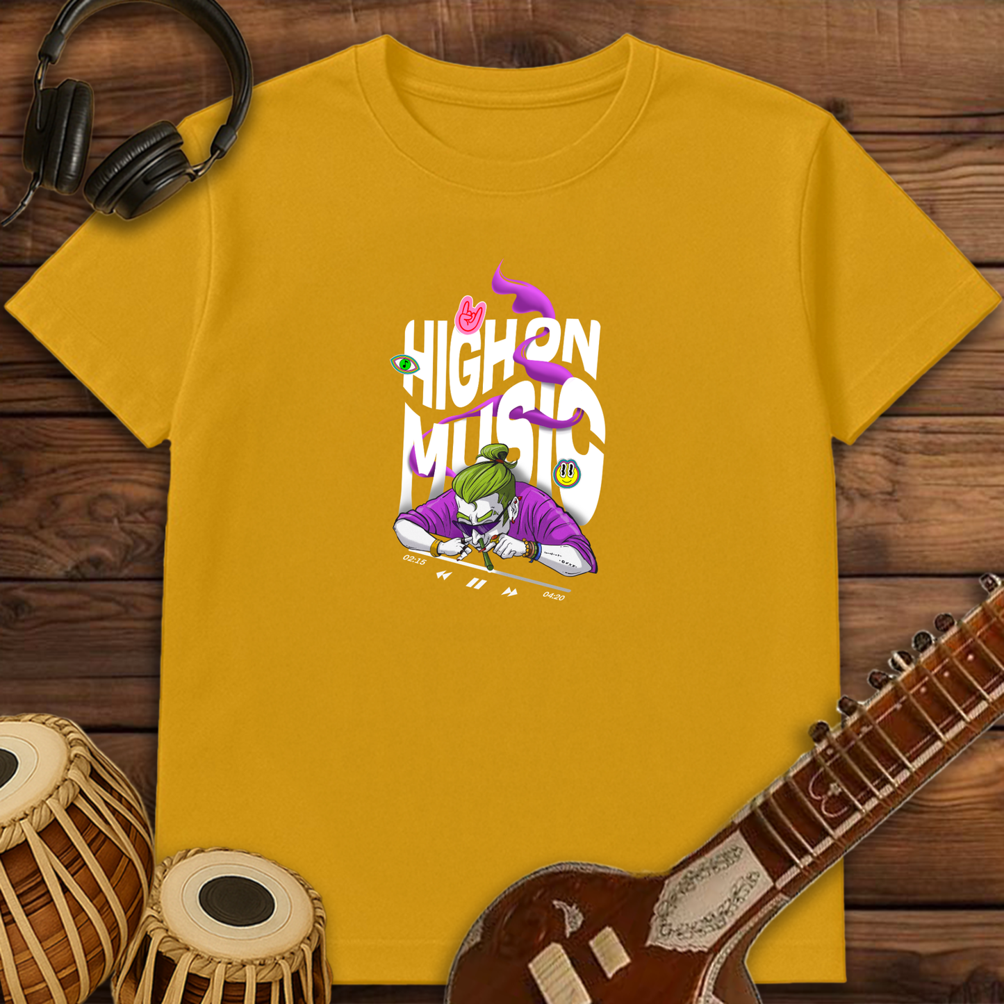 High On Music | Unisex T-shirt