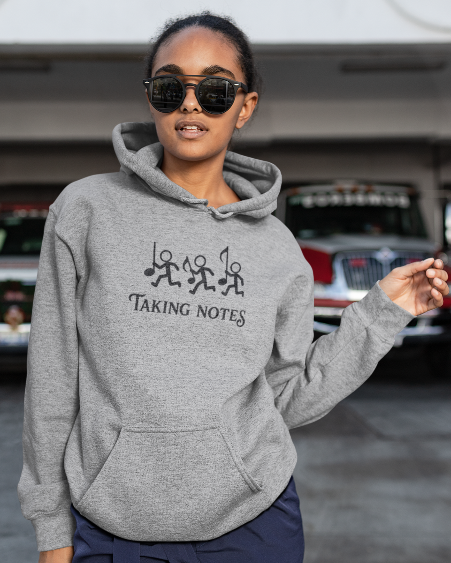 Taking Notes | Unisex Hoodie