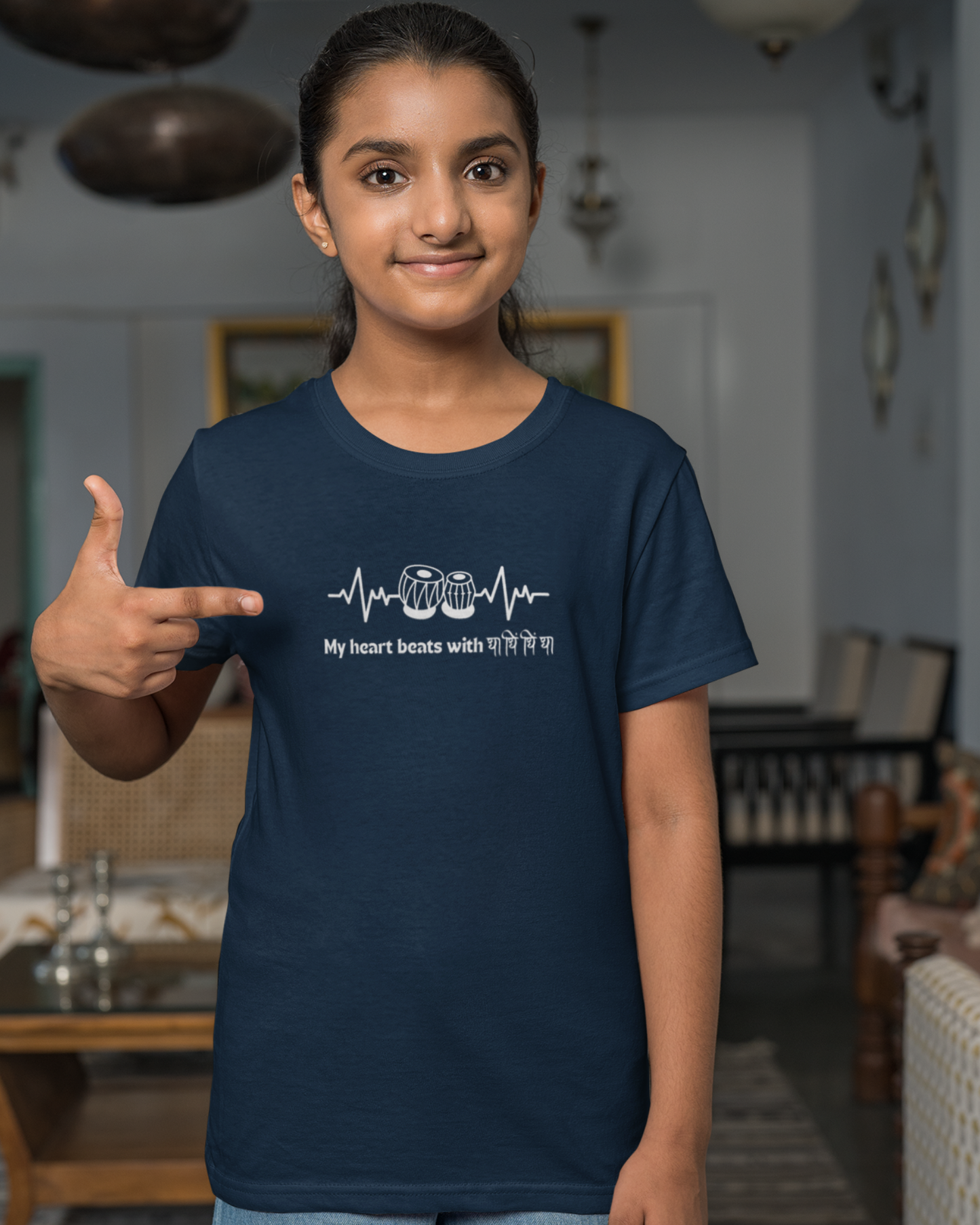 Tabla Heartbeat | Kids T-shirt