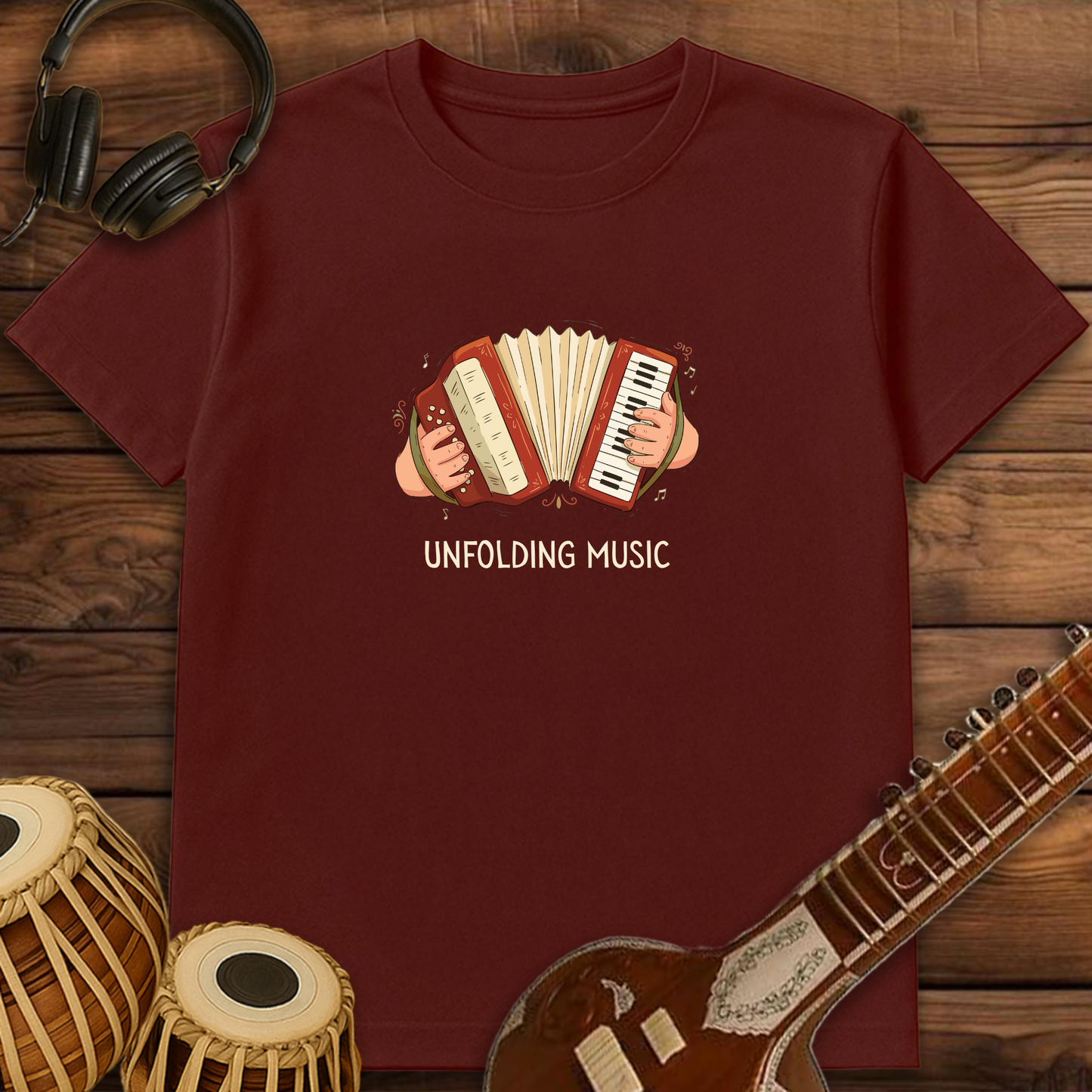 Unfolding Music | Unisex T-shirt