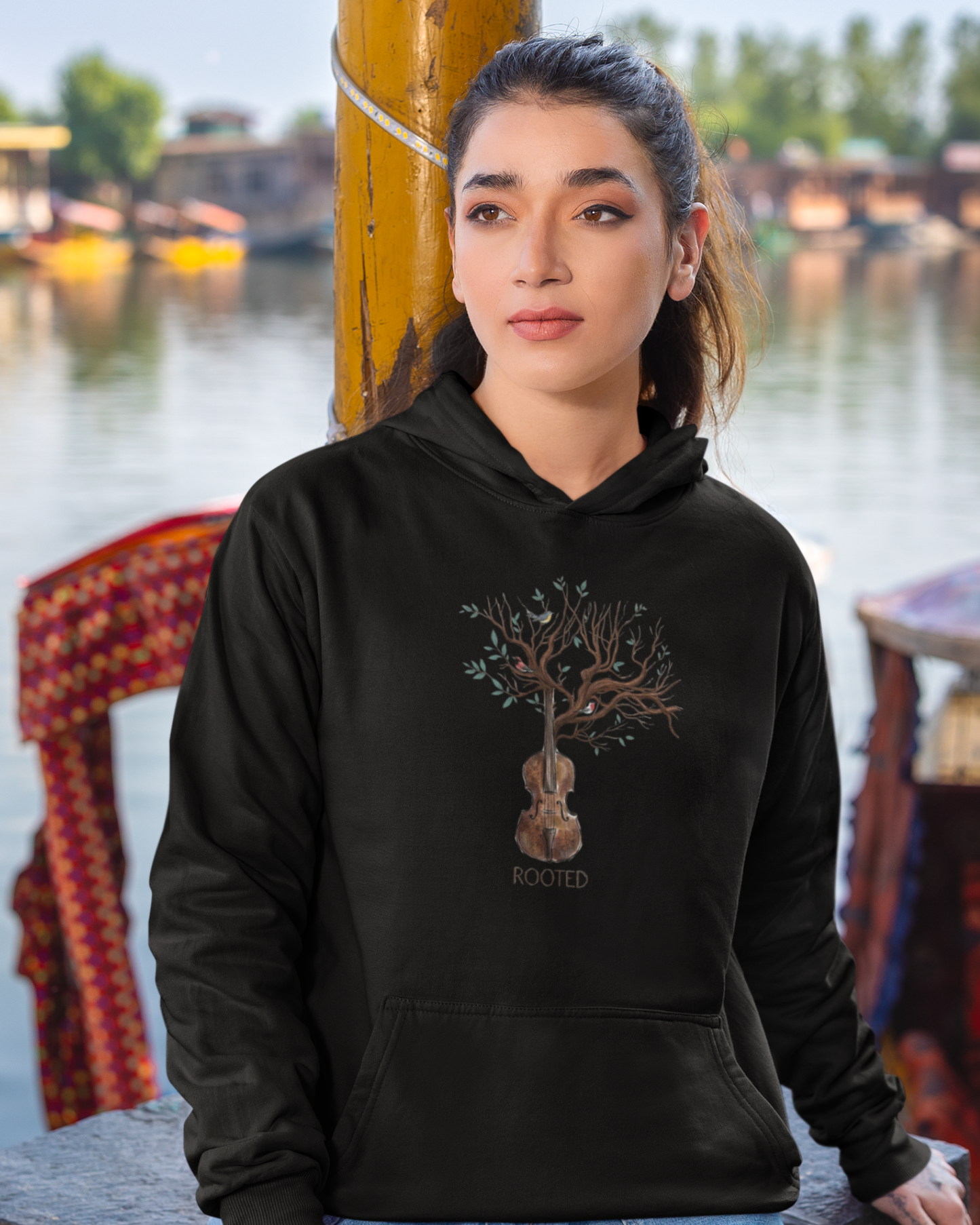 Rooted Violin | Unisex Hoodie