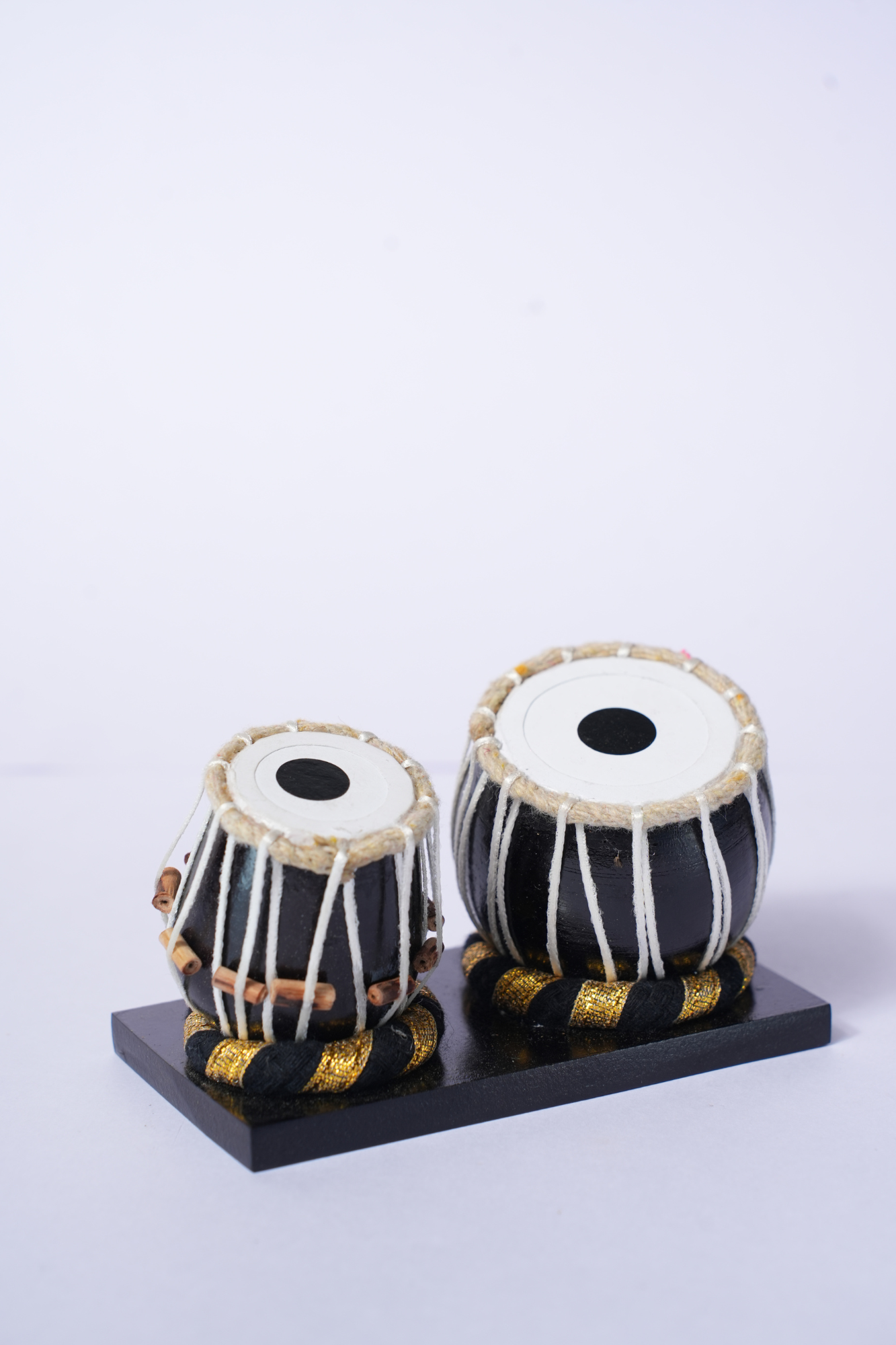 Premium Wooden Miniature Tabla The Mad Riyazi