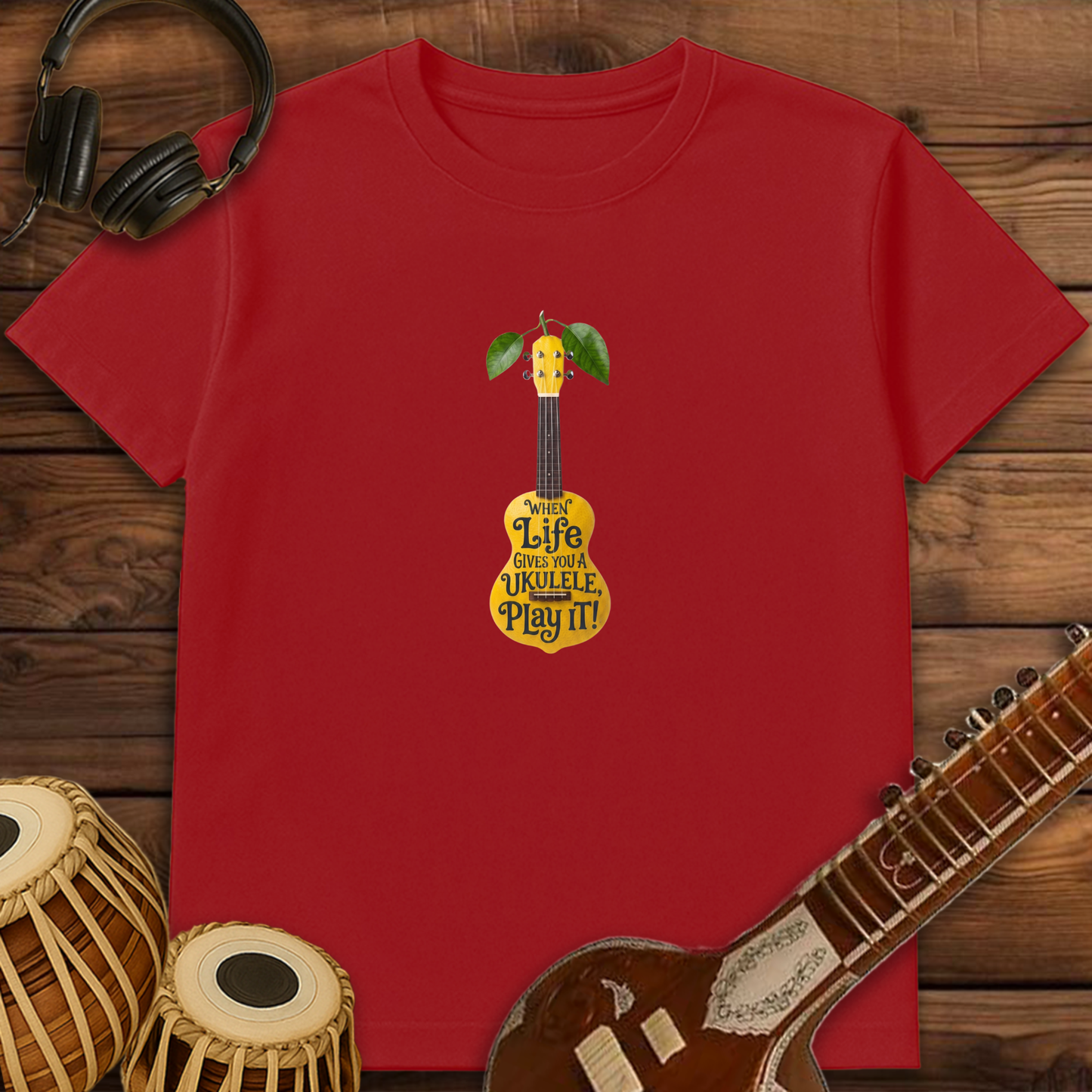 When Life Gives You Ukulele! | Unisex T-shirt