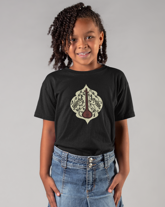 Tanpura Motif | Kids T-shirt