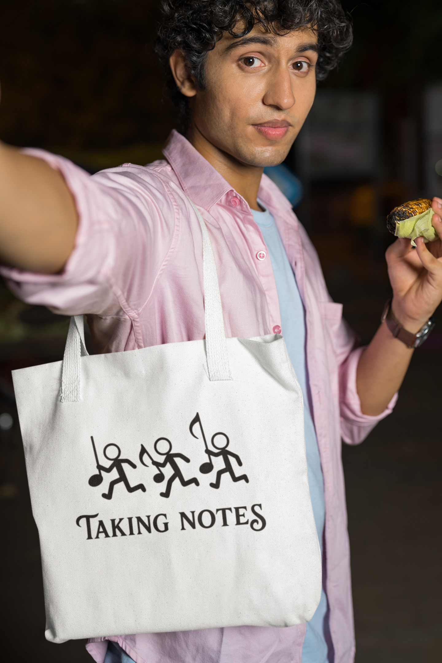 Taking Notes | Cotton Tote Bag