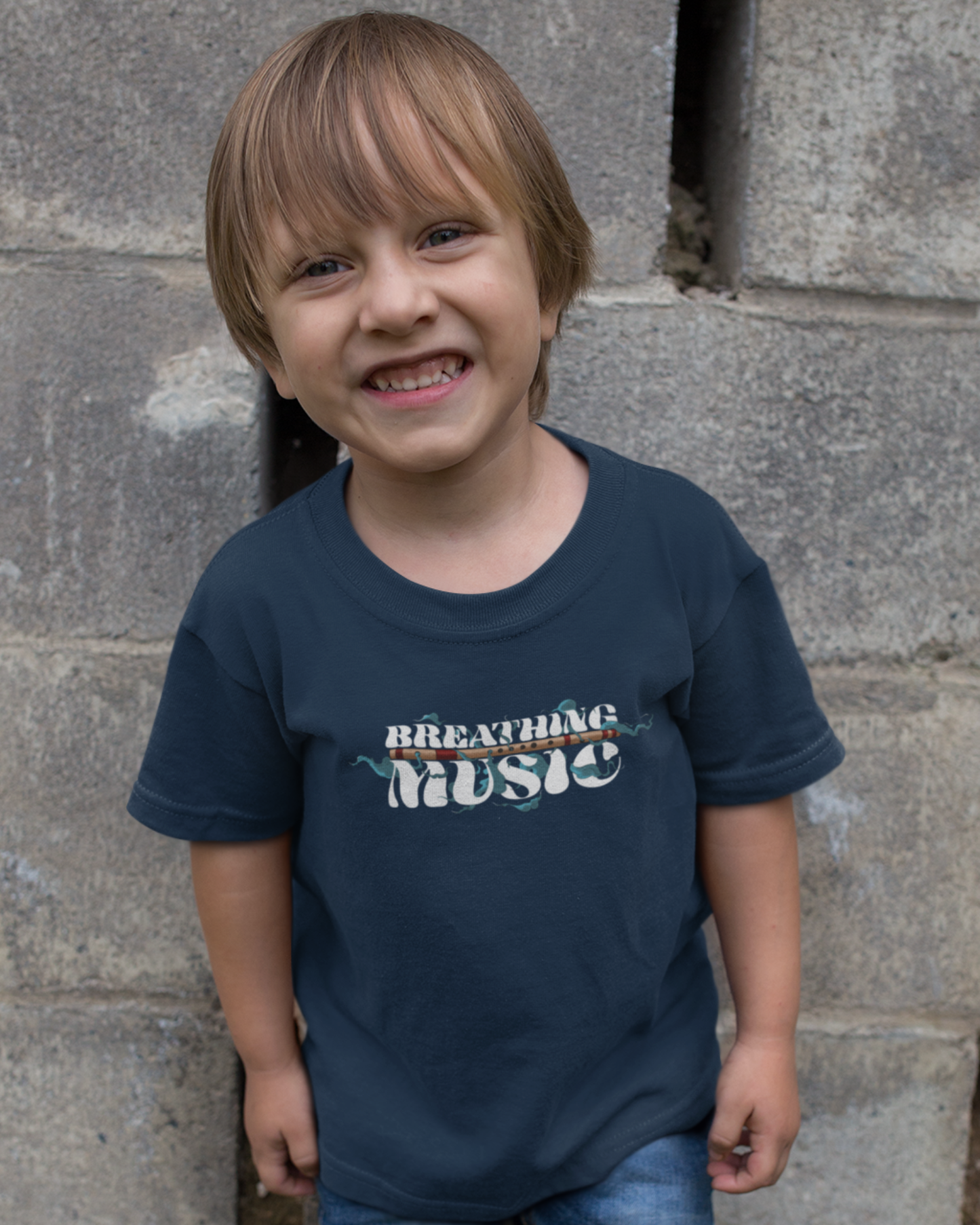 Breathing Music | Kids T-shirt