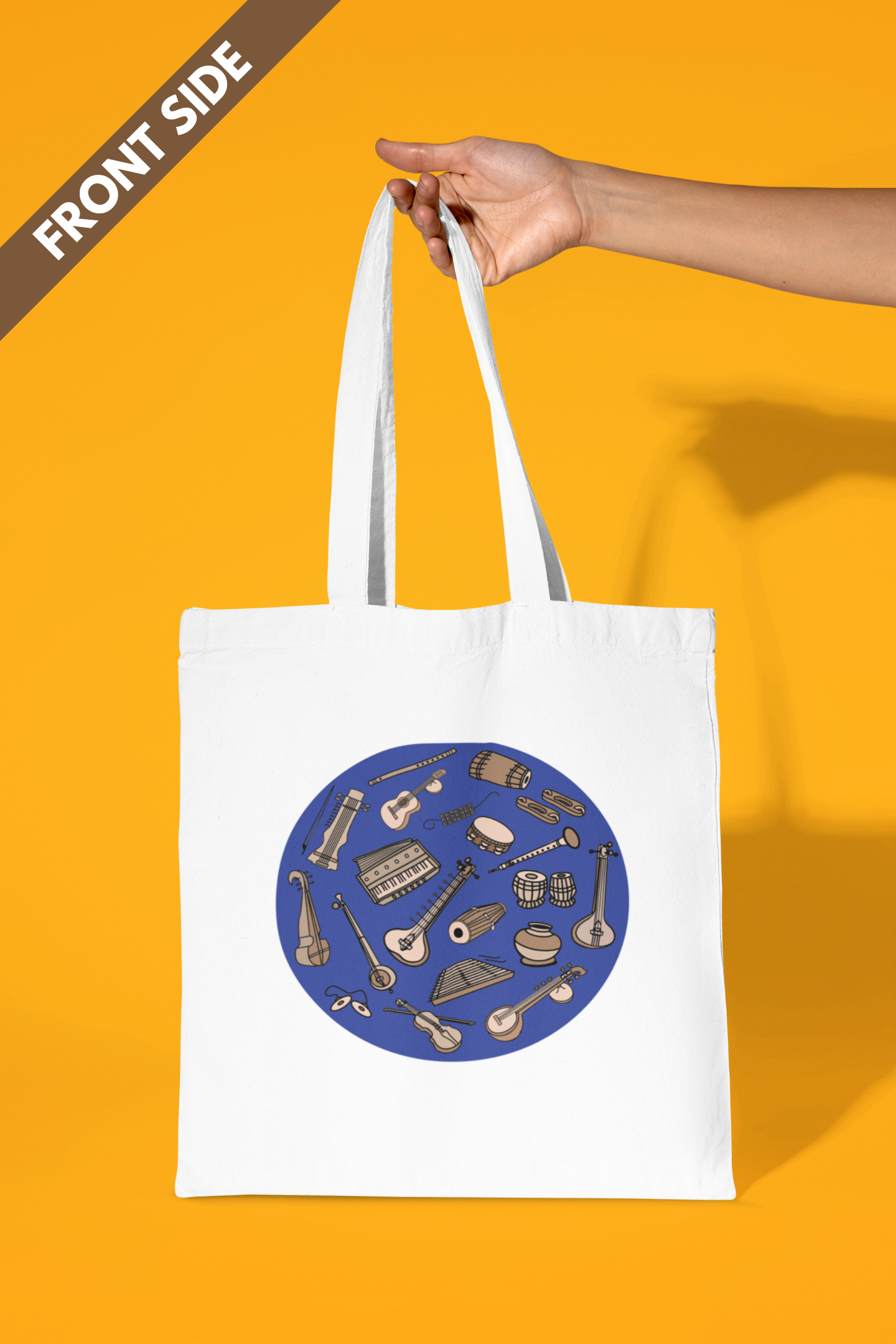 Circle of Music | Cotton Tote Bag