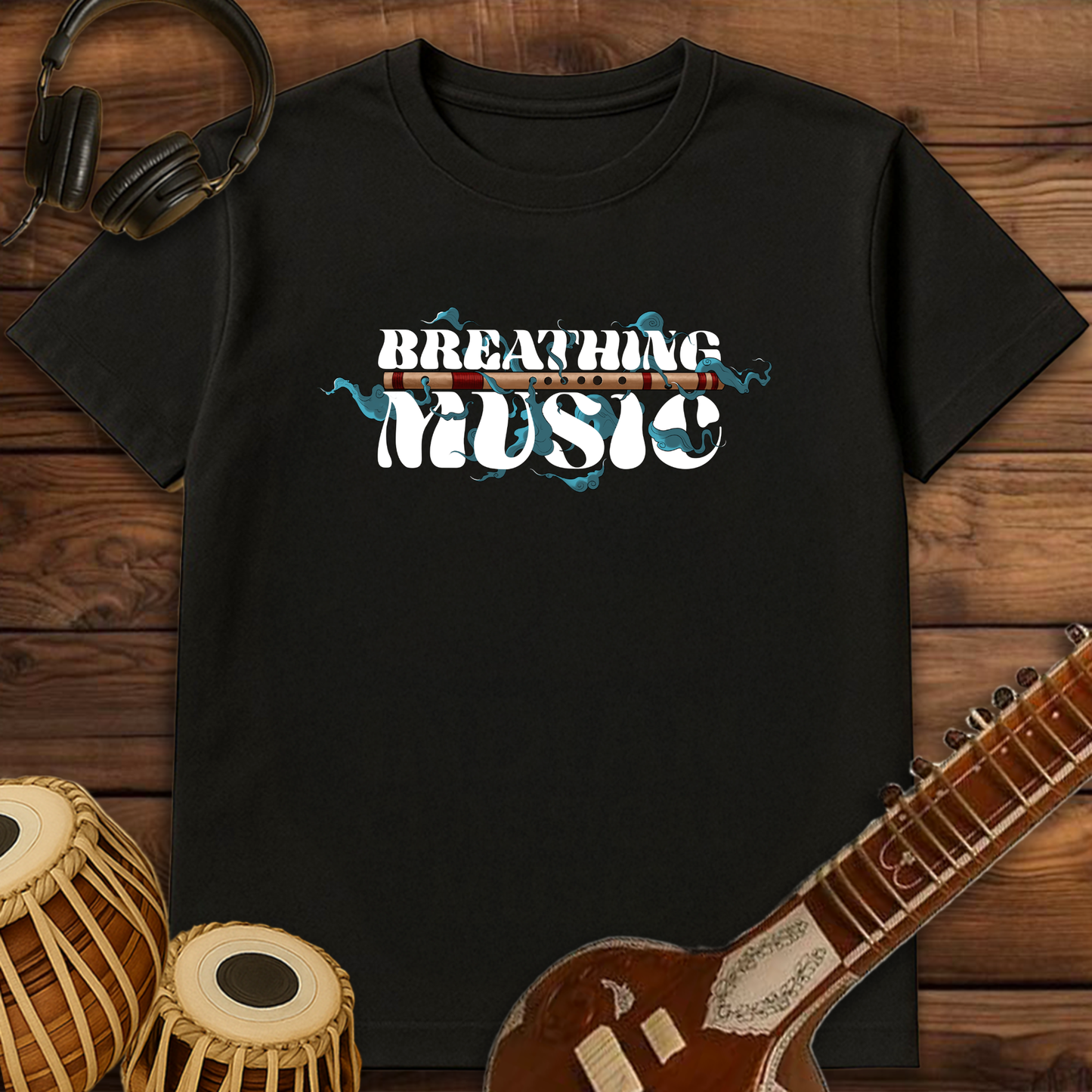 Breathing Music | Unisex T-shirt | Stock Clearance