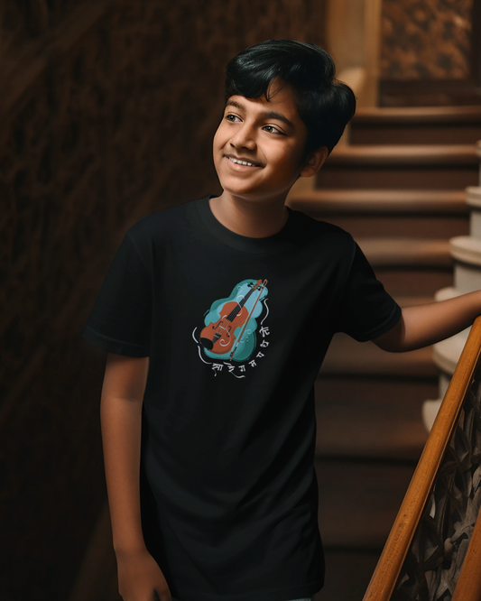 Violin, The Musical Storyteller | Kids T-shirt