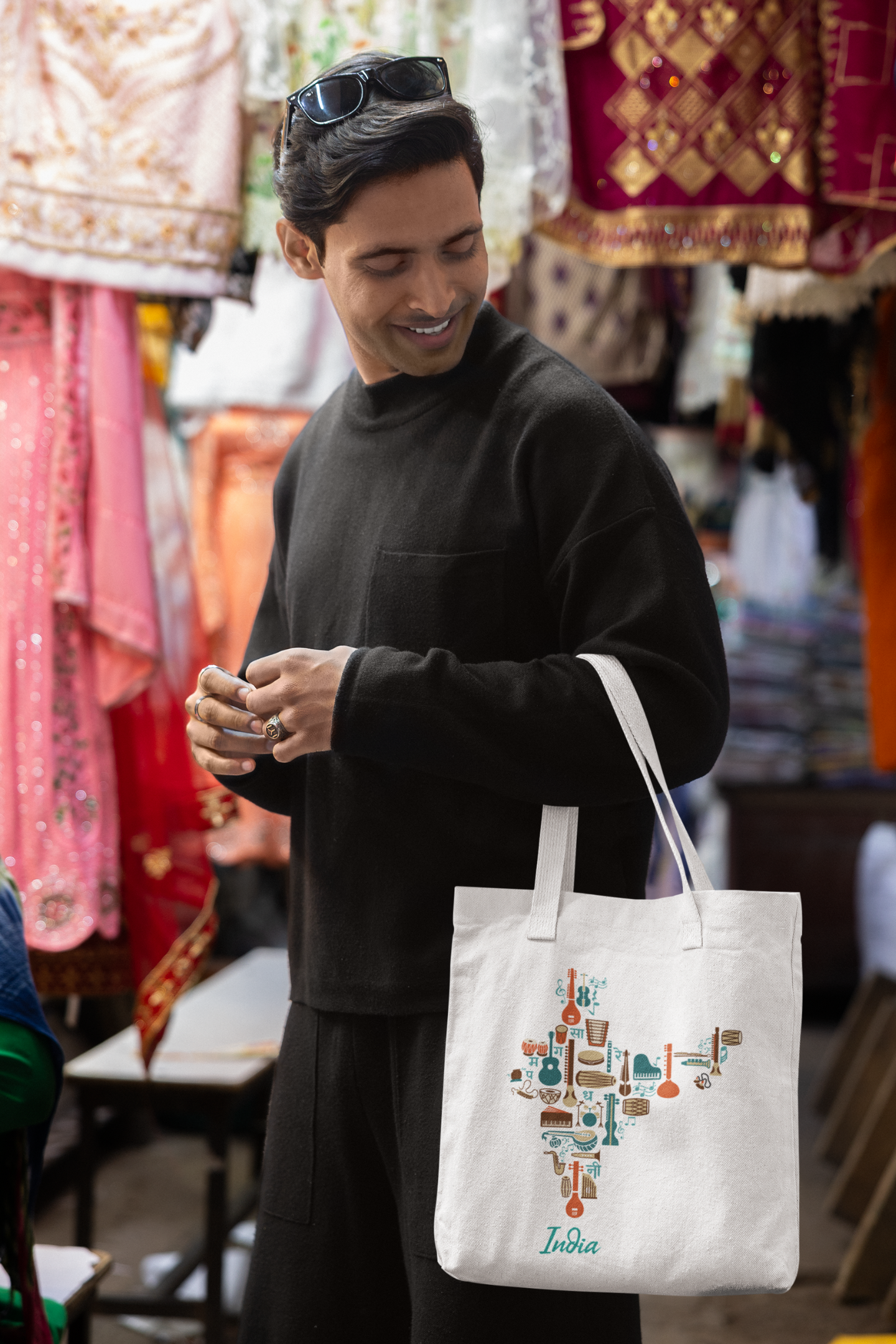 Music of India | Cotton Tote Bag
