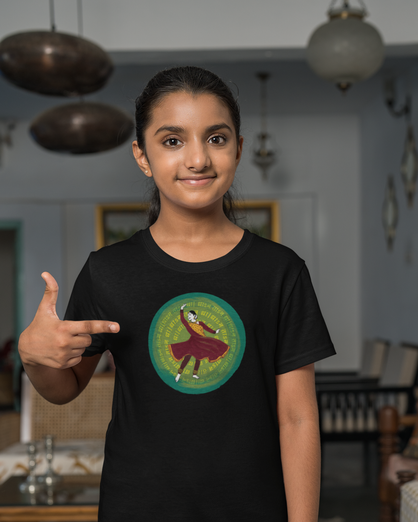 Dhan Taan Dha ~ Kathak | Kids T-shirt