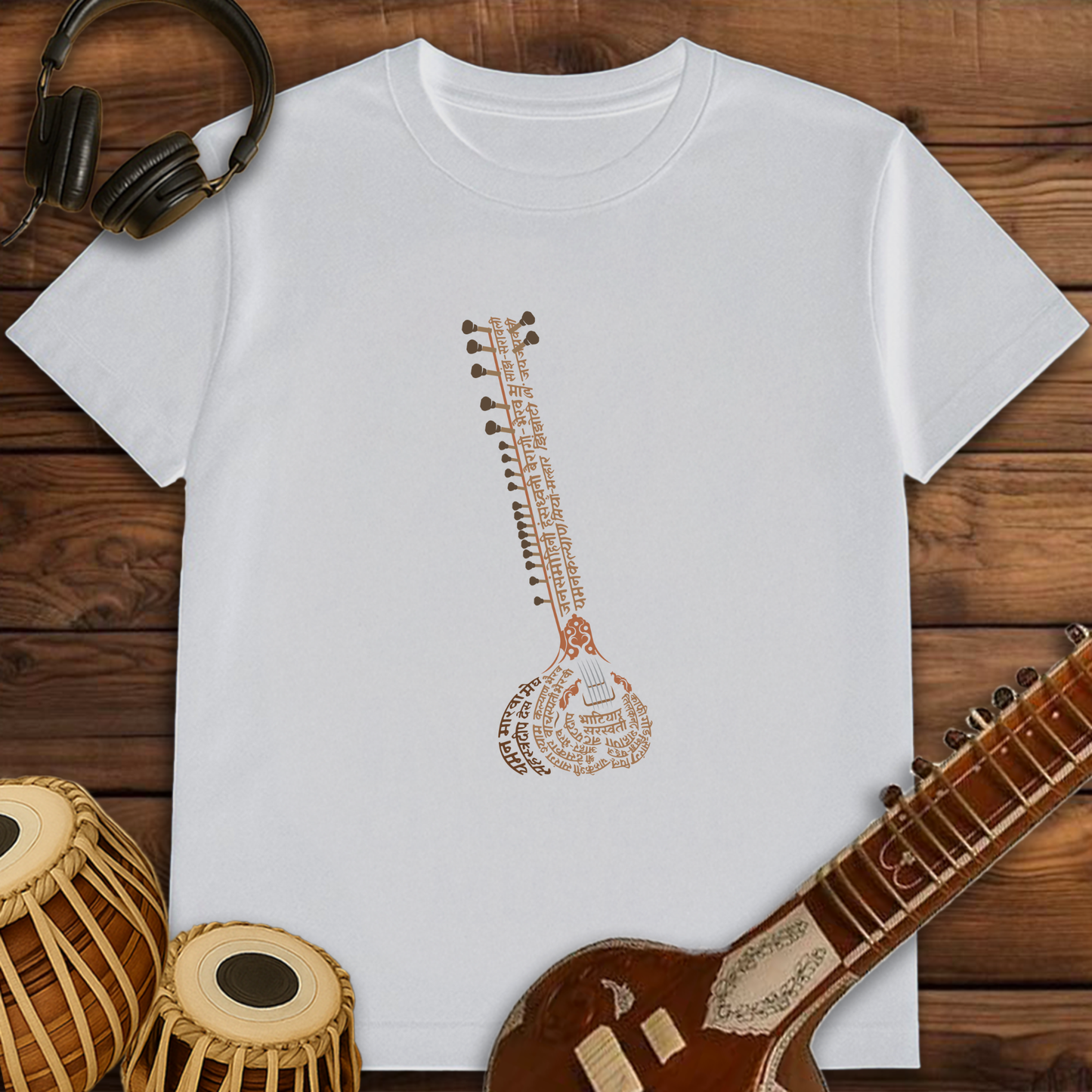 Raagdari ~ Sitar | Unisex T-shirt