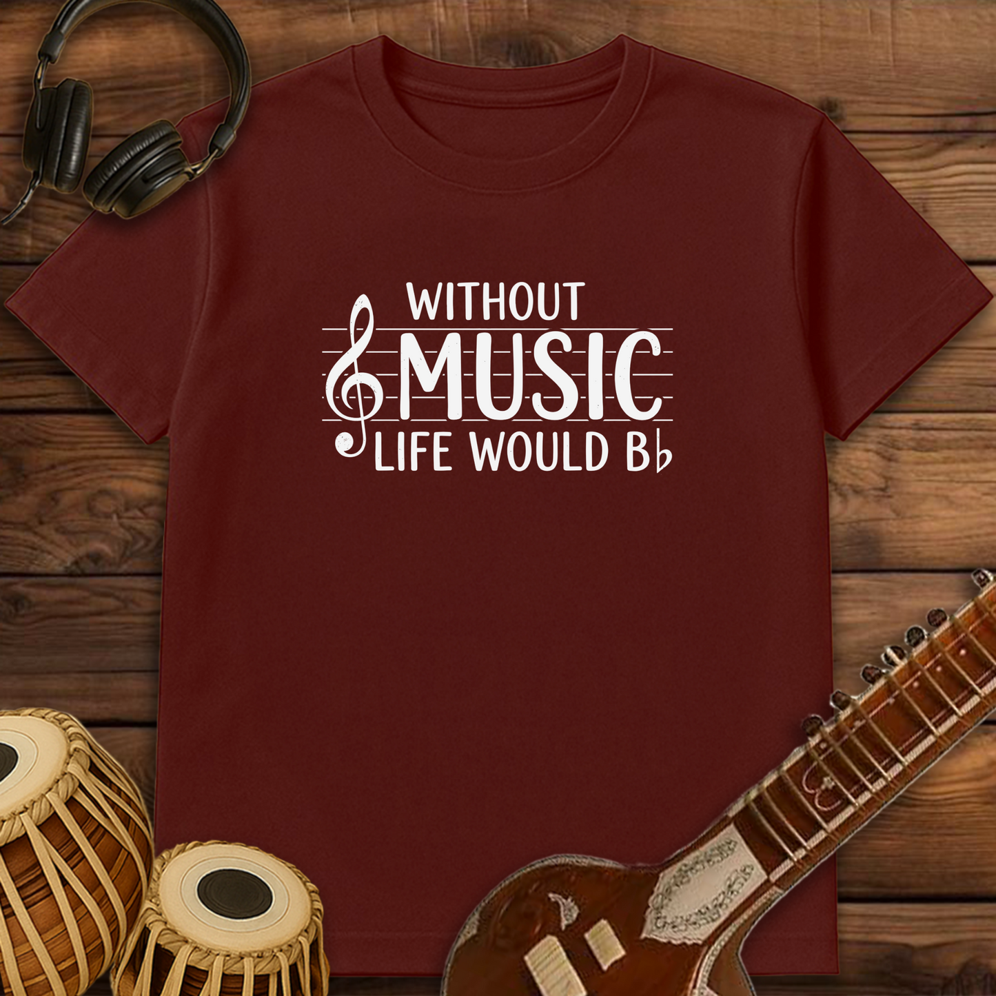Life would BE FLAT | Unisex T-shirt