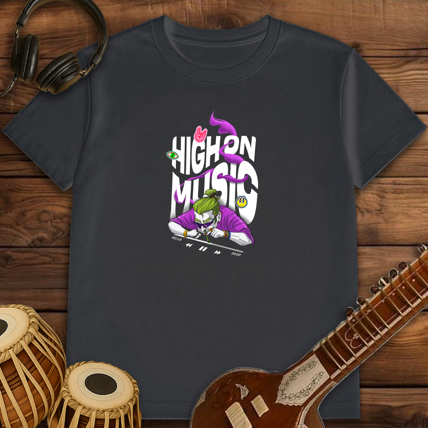 High On Music | Unisex T-shirt