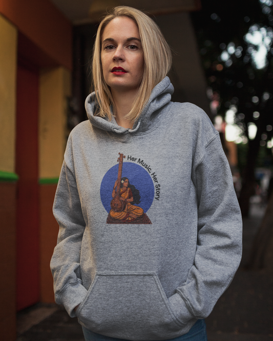 Her Music, Her Story| Unisex Hoodie