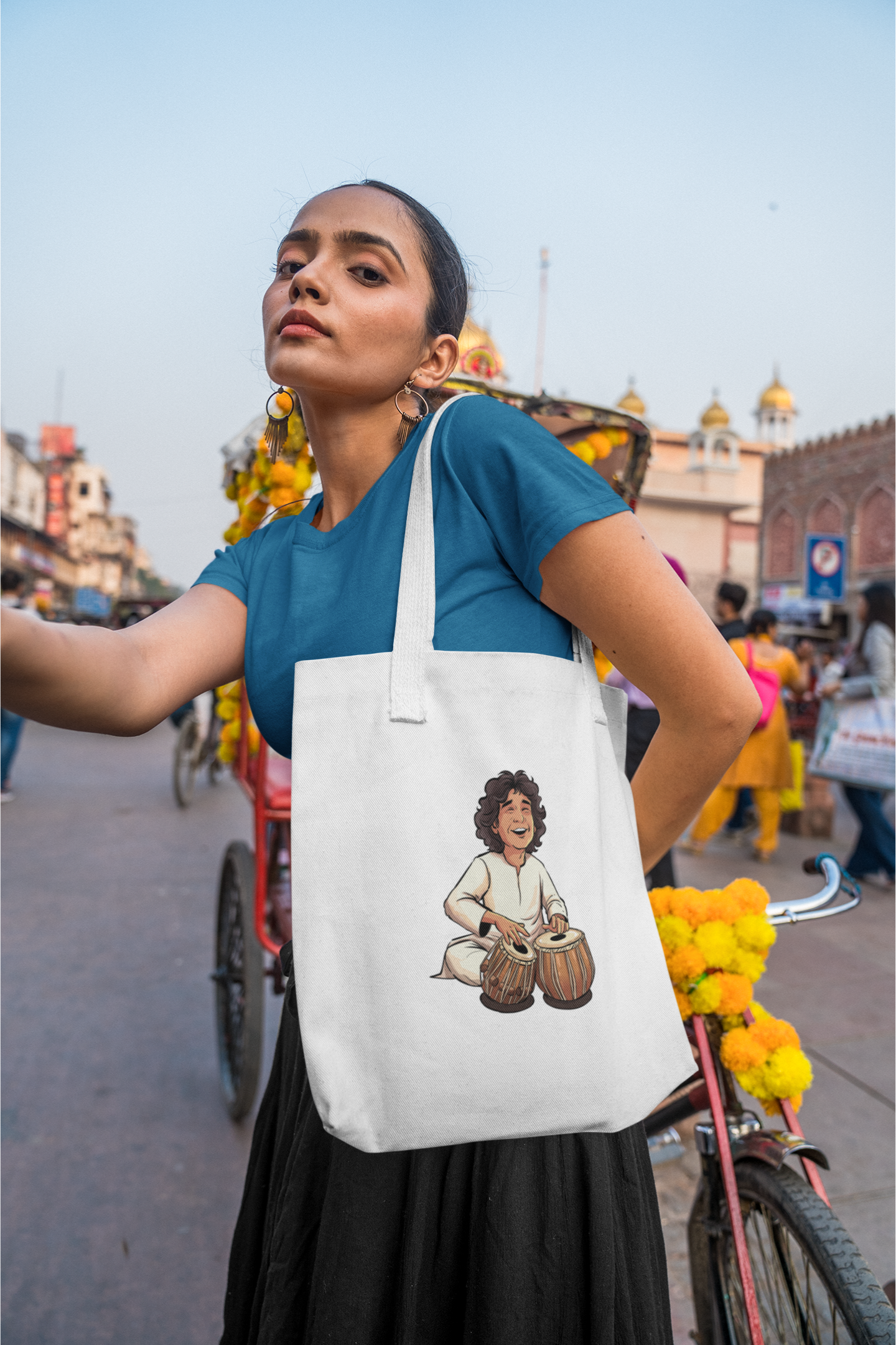 Tabla Ustad | Cotton Tote Bag