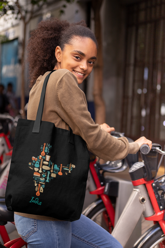 Music of India | Cotton Tote Bag