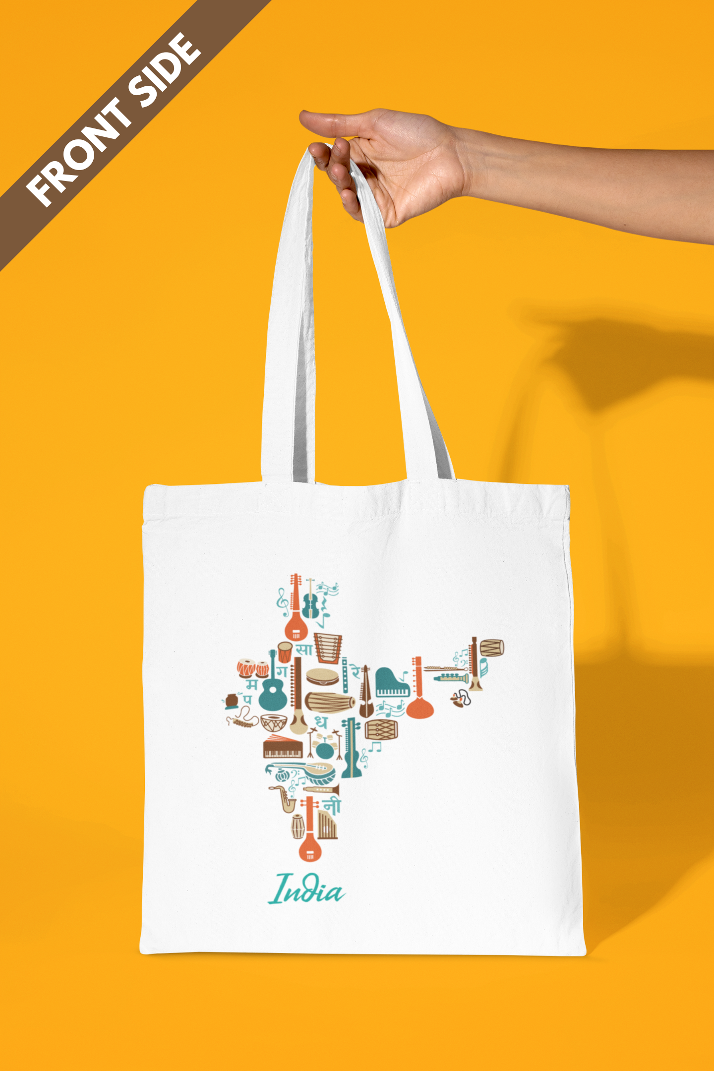 Music of India | Cotton Tote Bag
