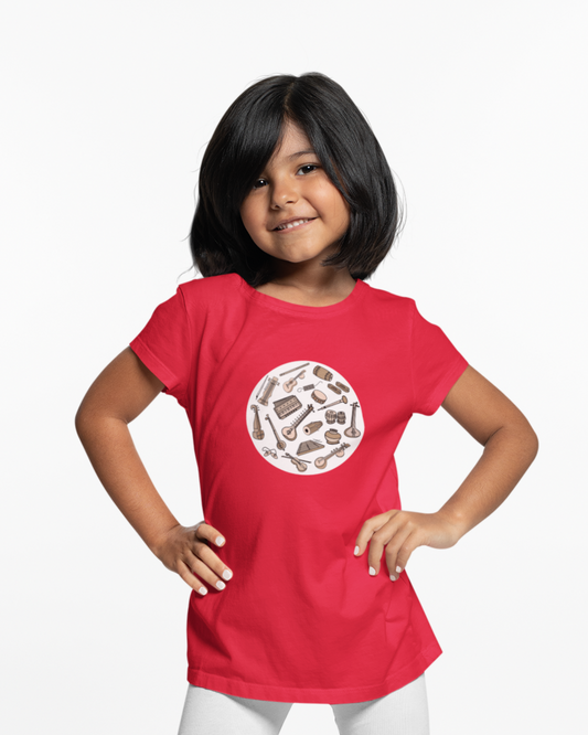 Circle of music | Kids T-Shirt  | Stock Clearance