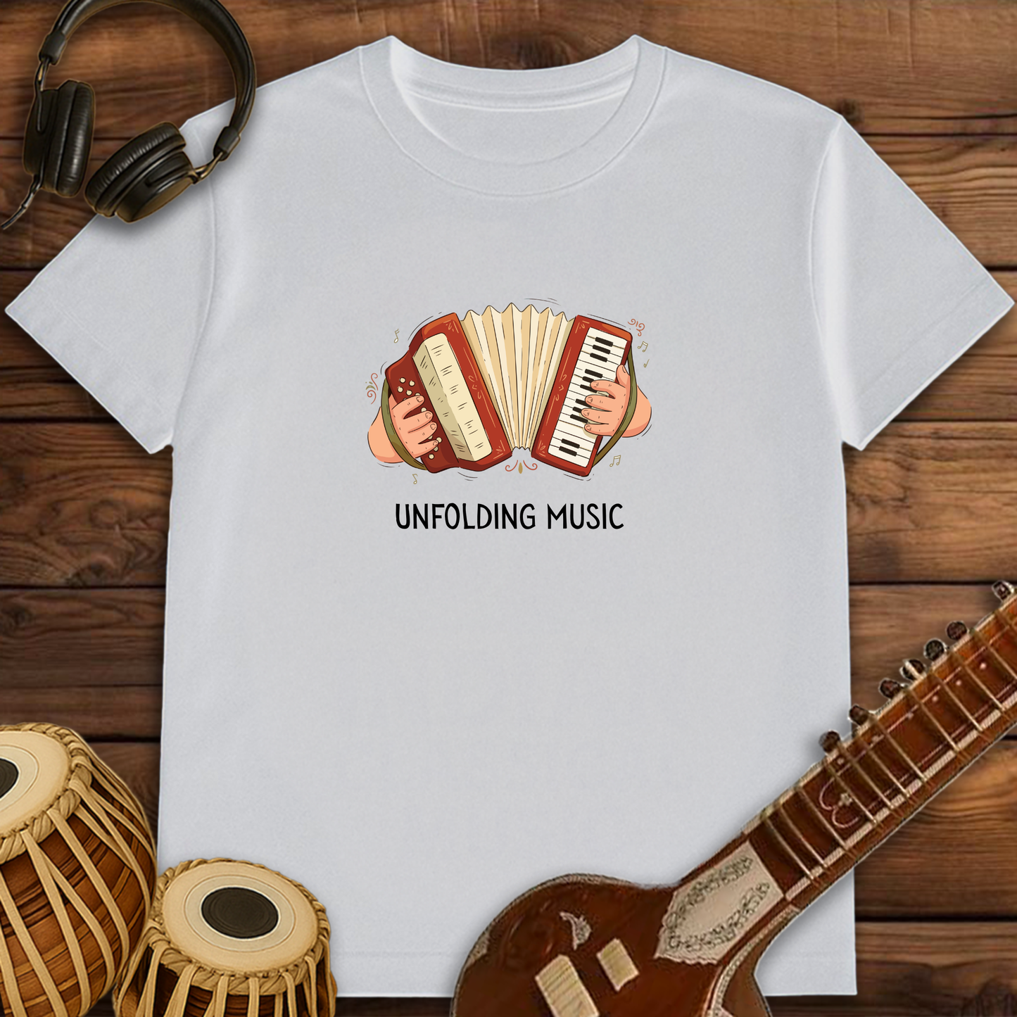 Unfolding Music | Unisex T-shirt