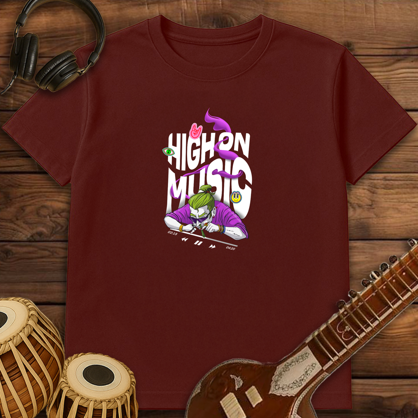 High On Music | Unisex T-shirt