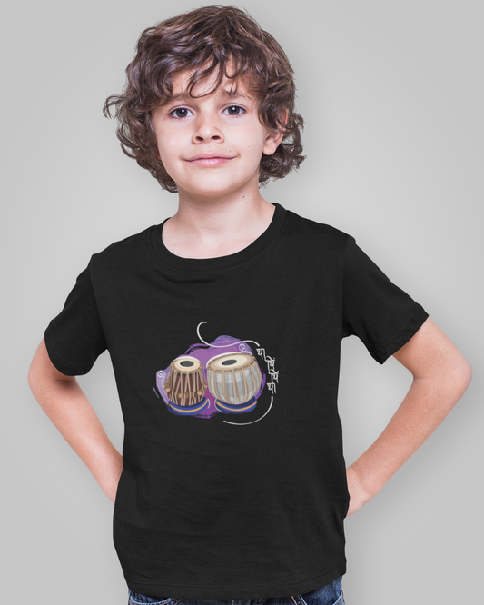 Tabla, beat of happiness | Kids T-Shirt  | Stock Clearance