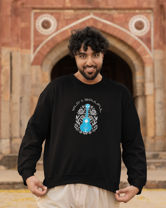 Wild & Soulful Guitar  | Unisex Sweatshirt