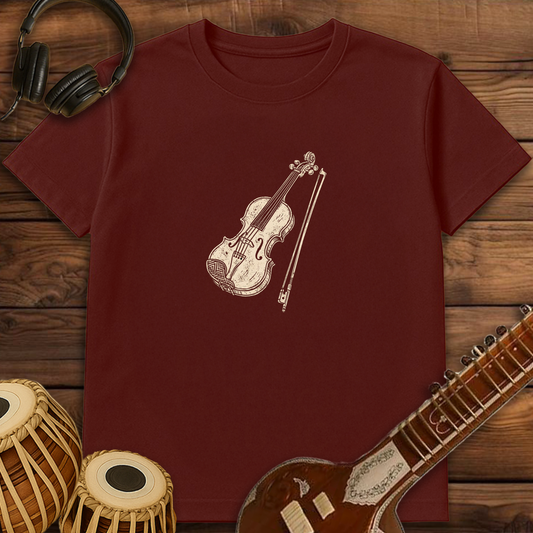 Retro Violin | Unisex T-shirt