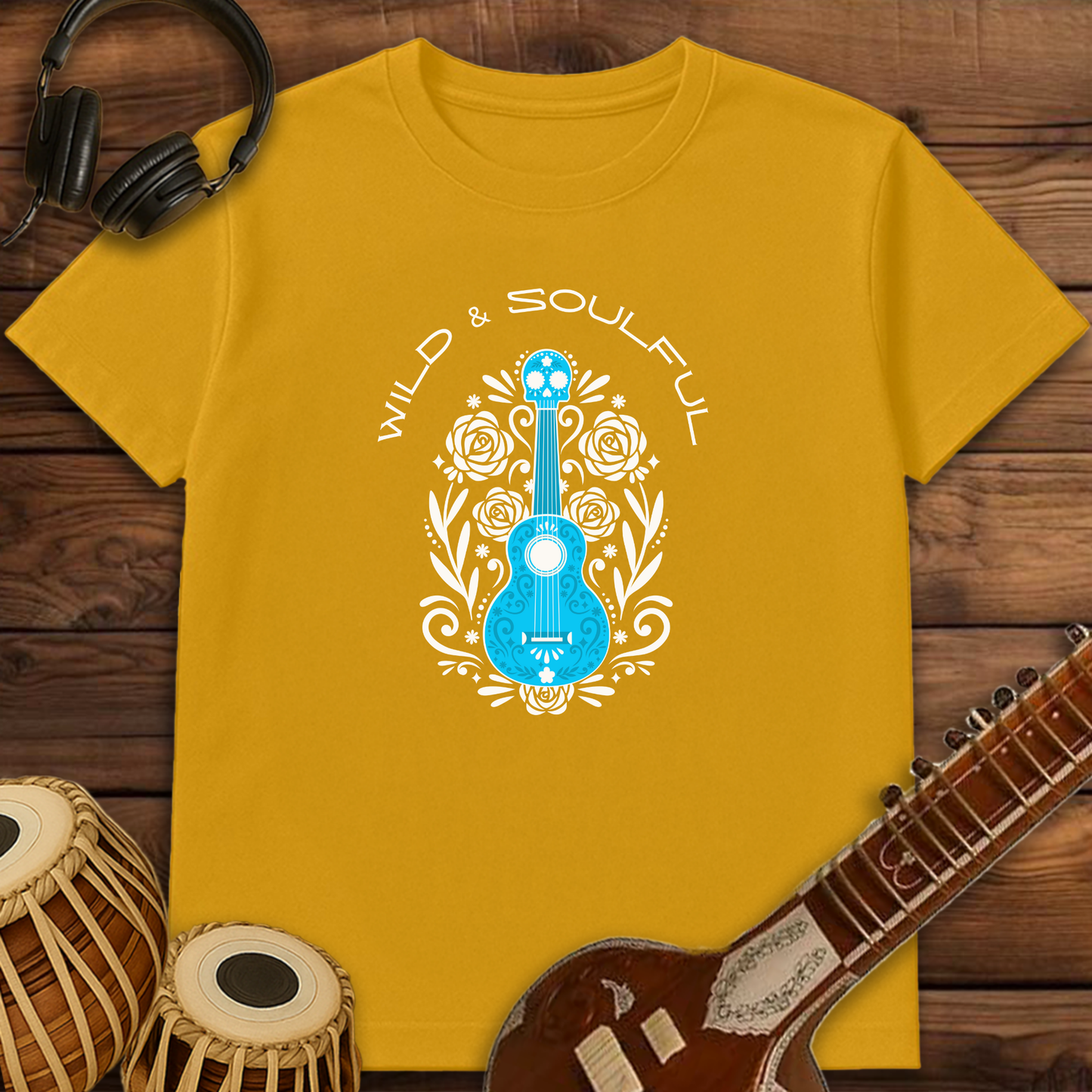 Wild & Soulful Guitar | Unisex T-shirt