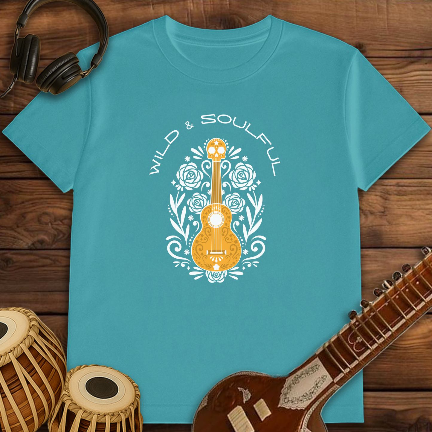 Wild & Soulful Guitar | Unisex T-shirt