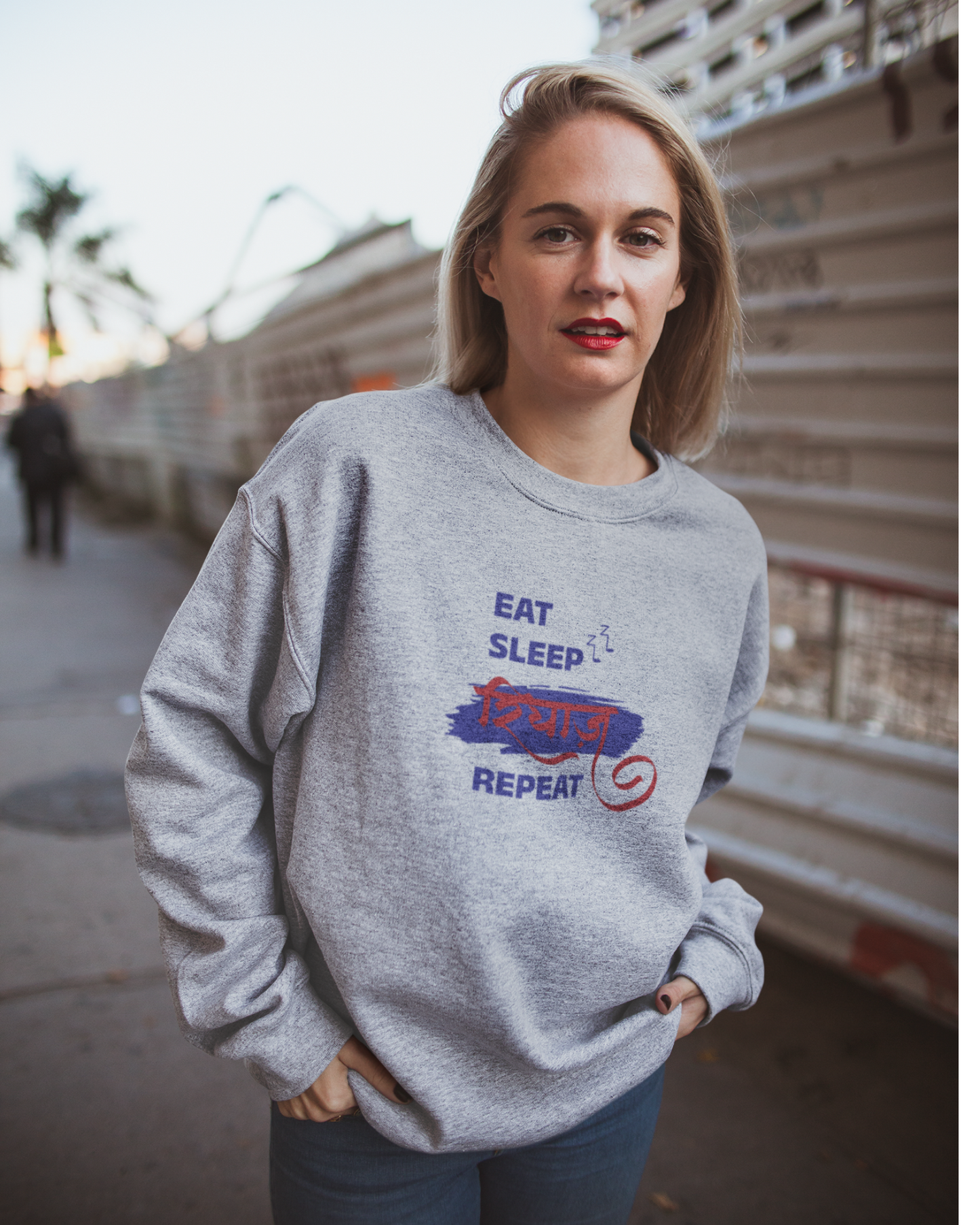 Eat Sleep Riyaz Repeat  | Unisex Sweatshirt